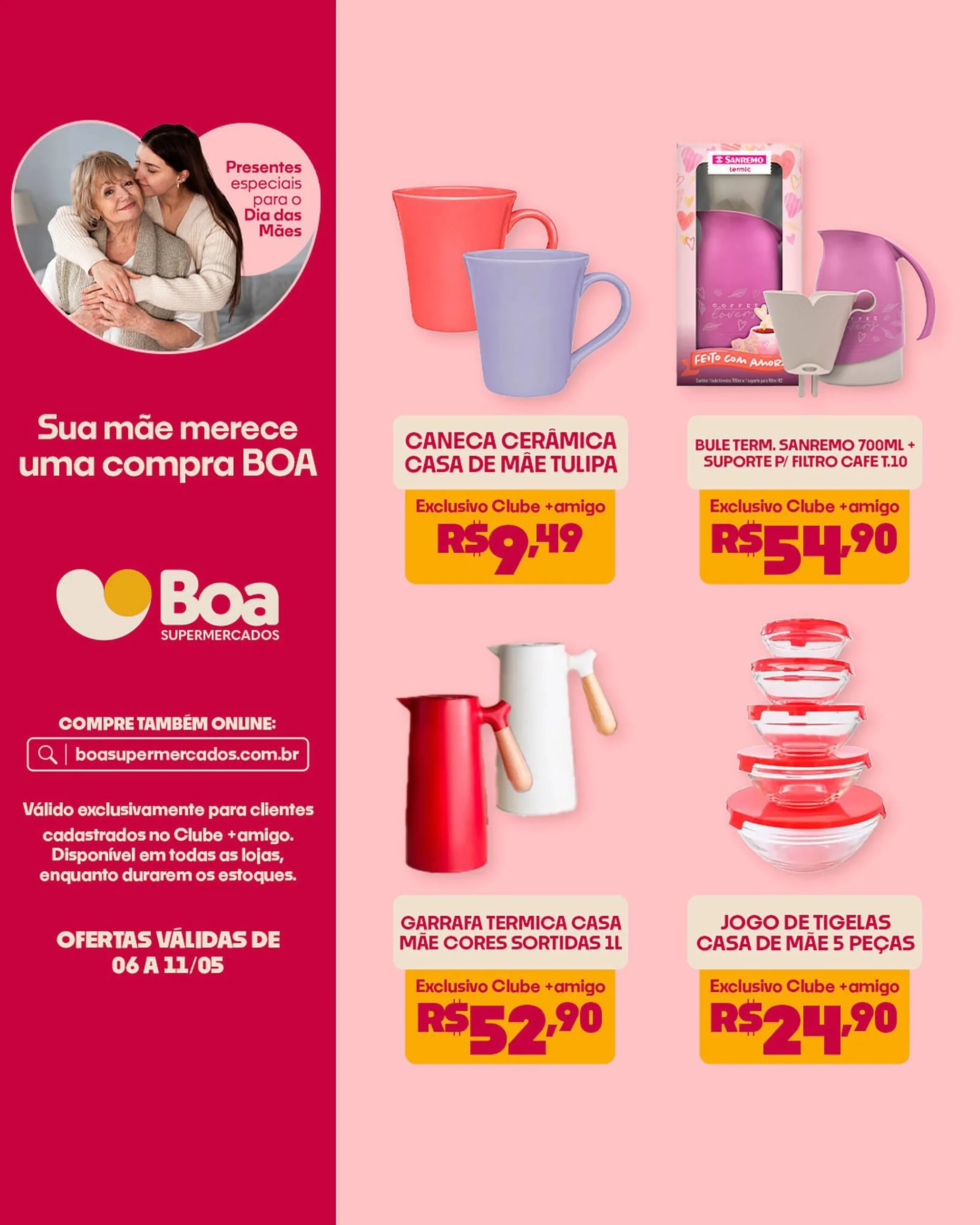 Encarte de Catálogo Boa Supermercados 6 de maio até 11 de maio 2025 - Pagina 4