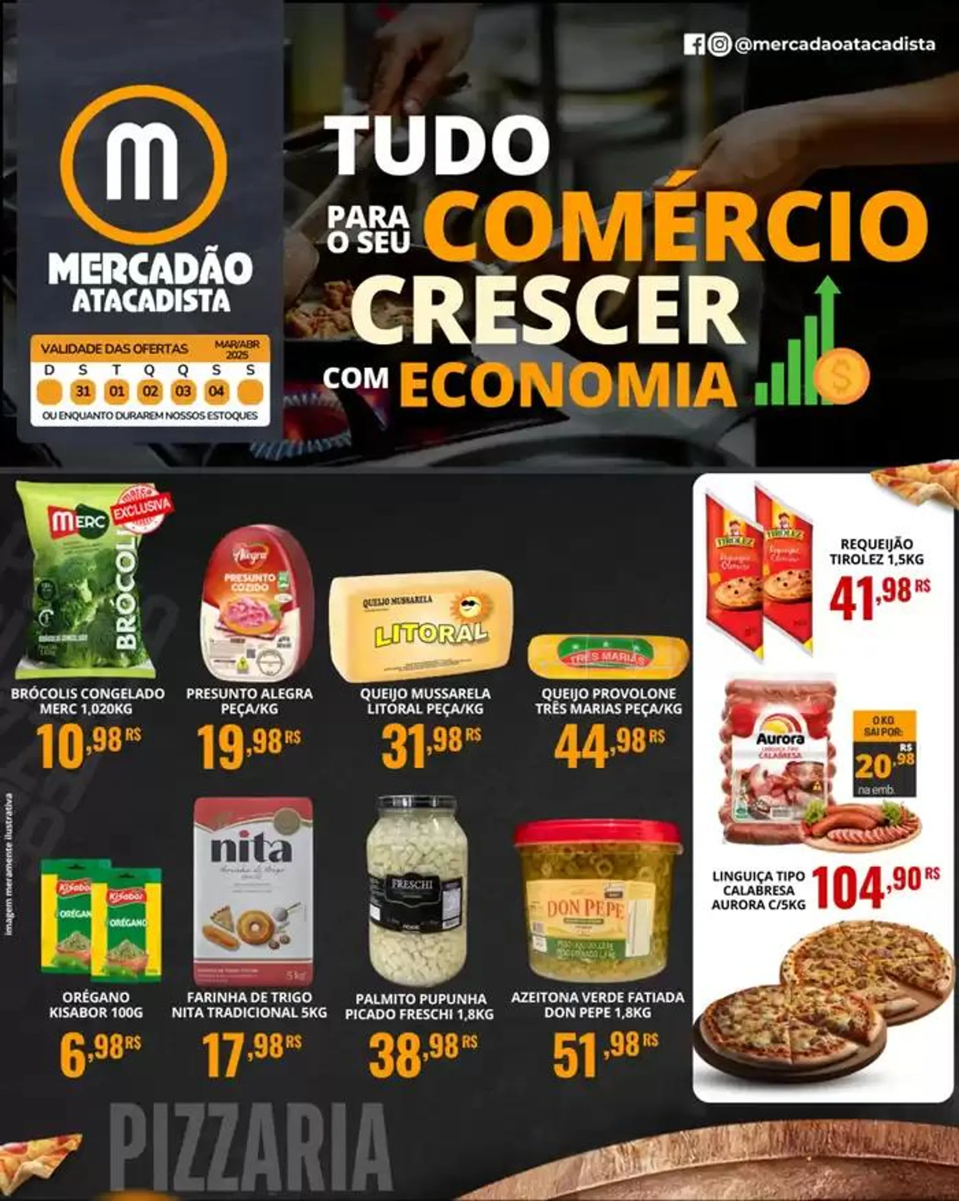 Encarte de Folheto Ofertas Mercadão Atacadista 1 de abril até 5 de abril 2025 - Pagina 6