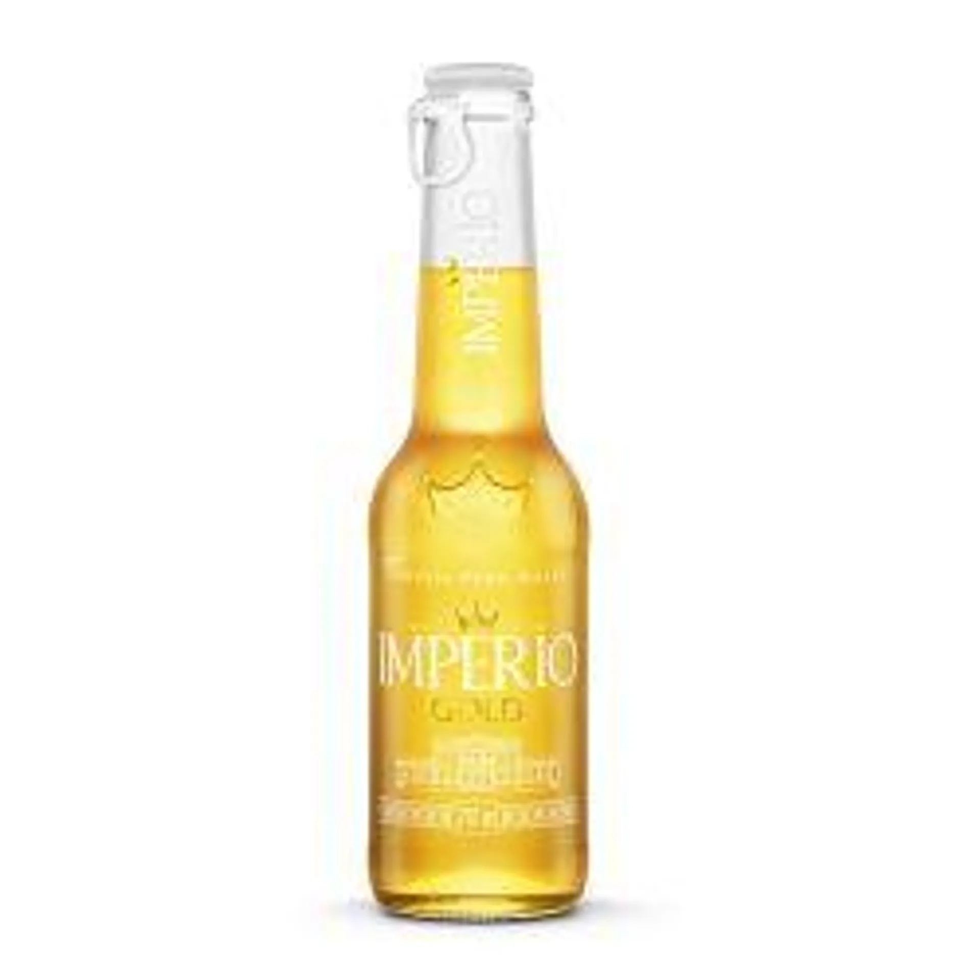 Cerveja Pilsen Puro Malte Gold Império Garrafa 210ml