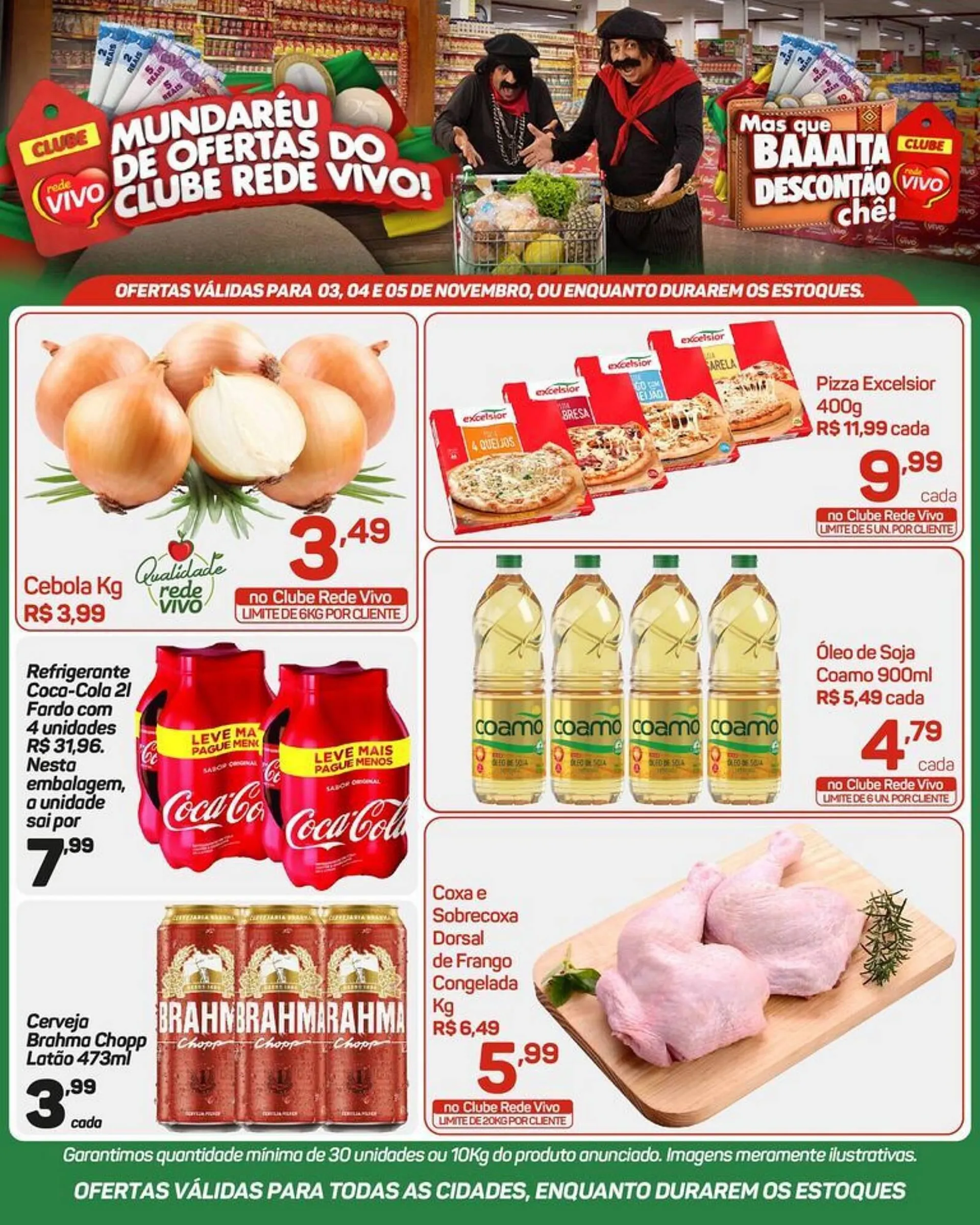 Encarte de Catálogo Rede Vivo 3 de novembro até 5 de novembro 2023 - Pagina 1