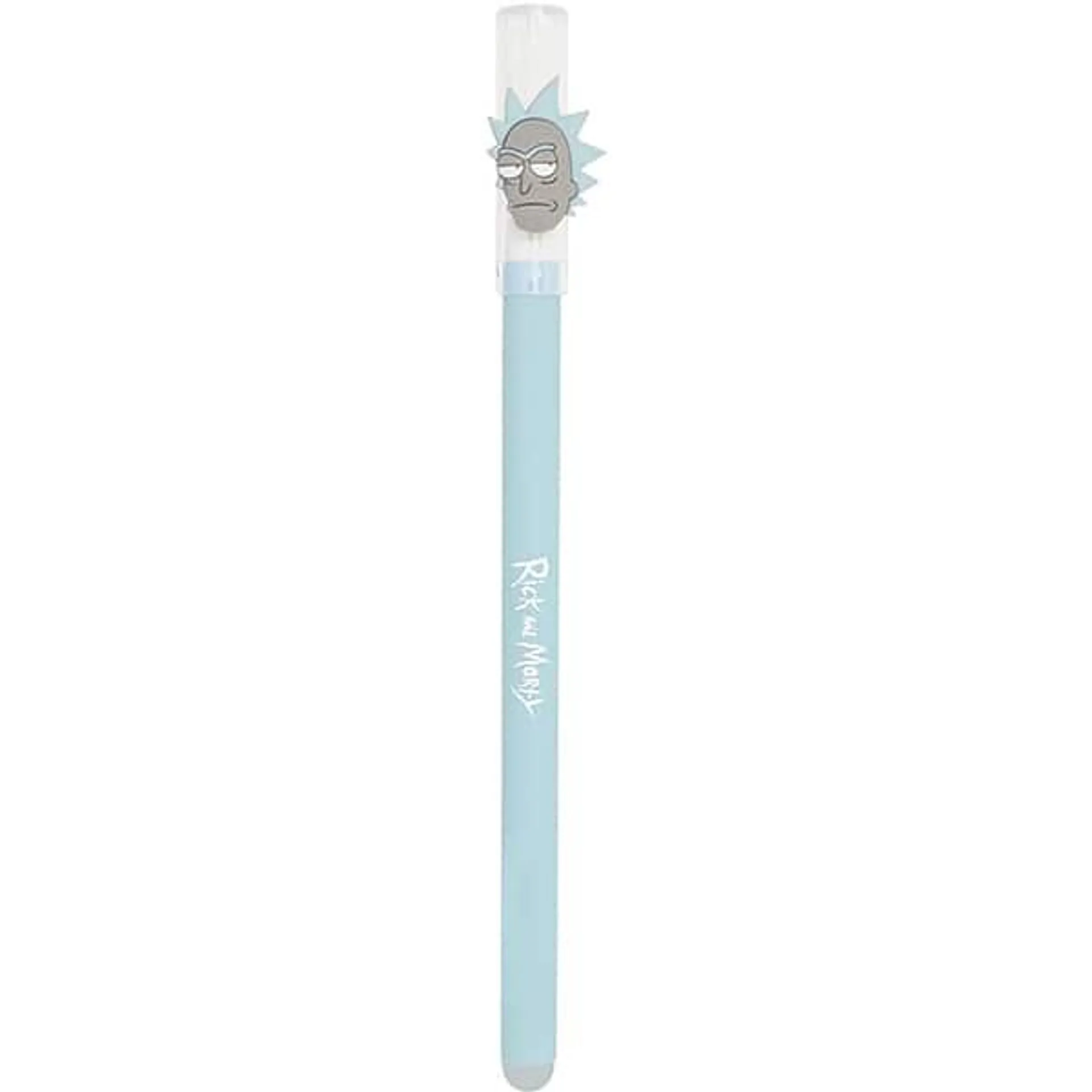 Caneta Apagável em Gel, Esferográfica, Ponta 0,7mm, Azul, Ricky - Oval - BT 1 UN