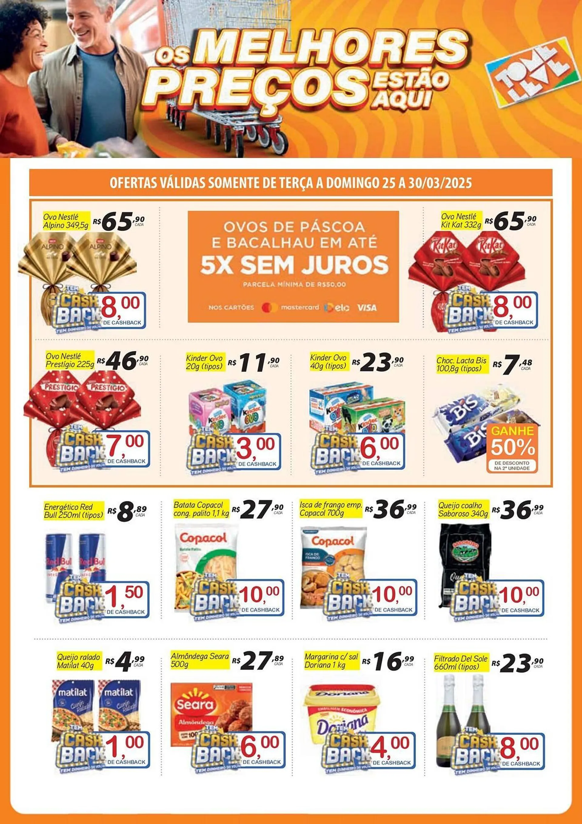 Encarte de Catálogo Tome Leve 26 de março até 30 de março 2025 - Pagina 4