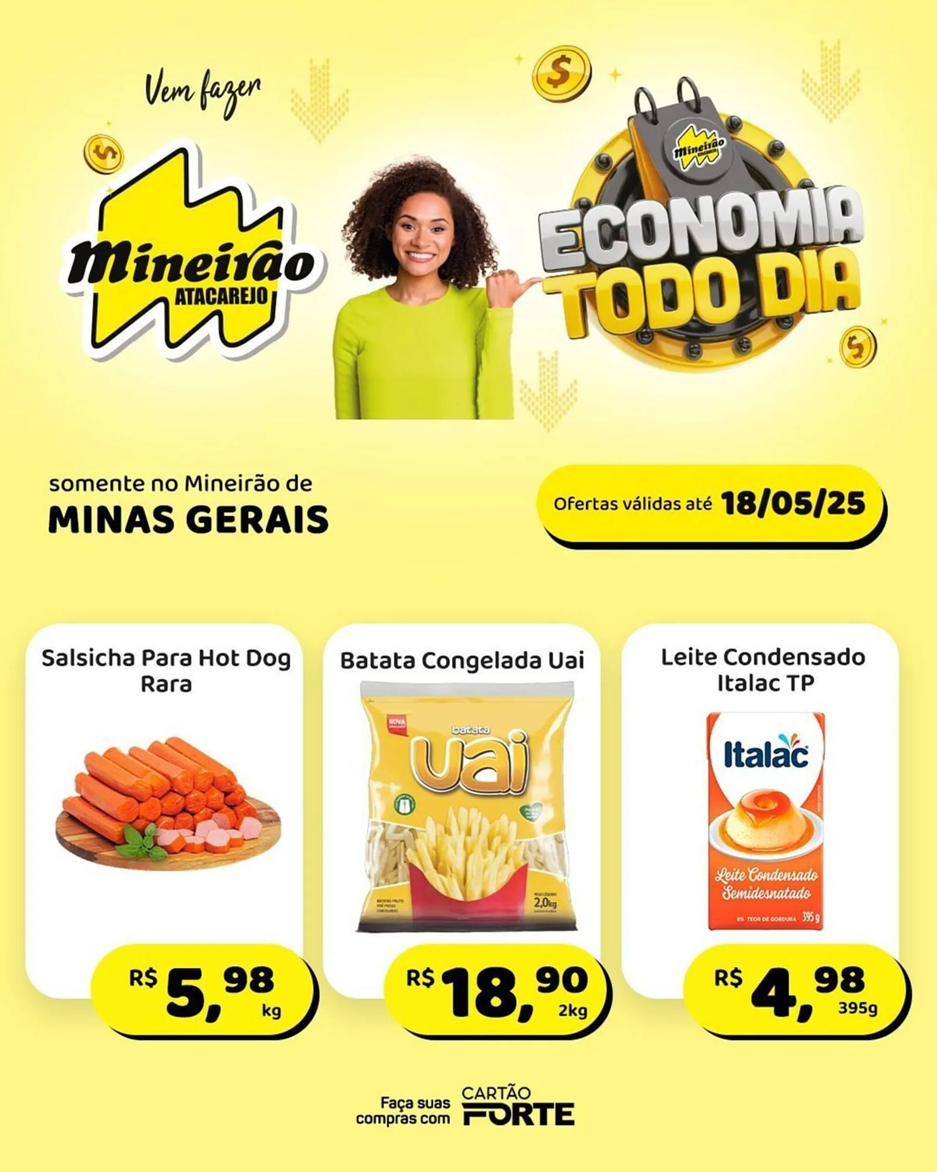 Encarte de Catálogo Mineirão Atacarejo 13 de maio até 18 de maio 2025 - Pagina 3