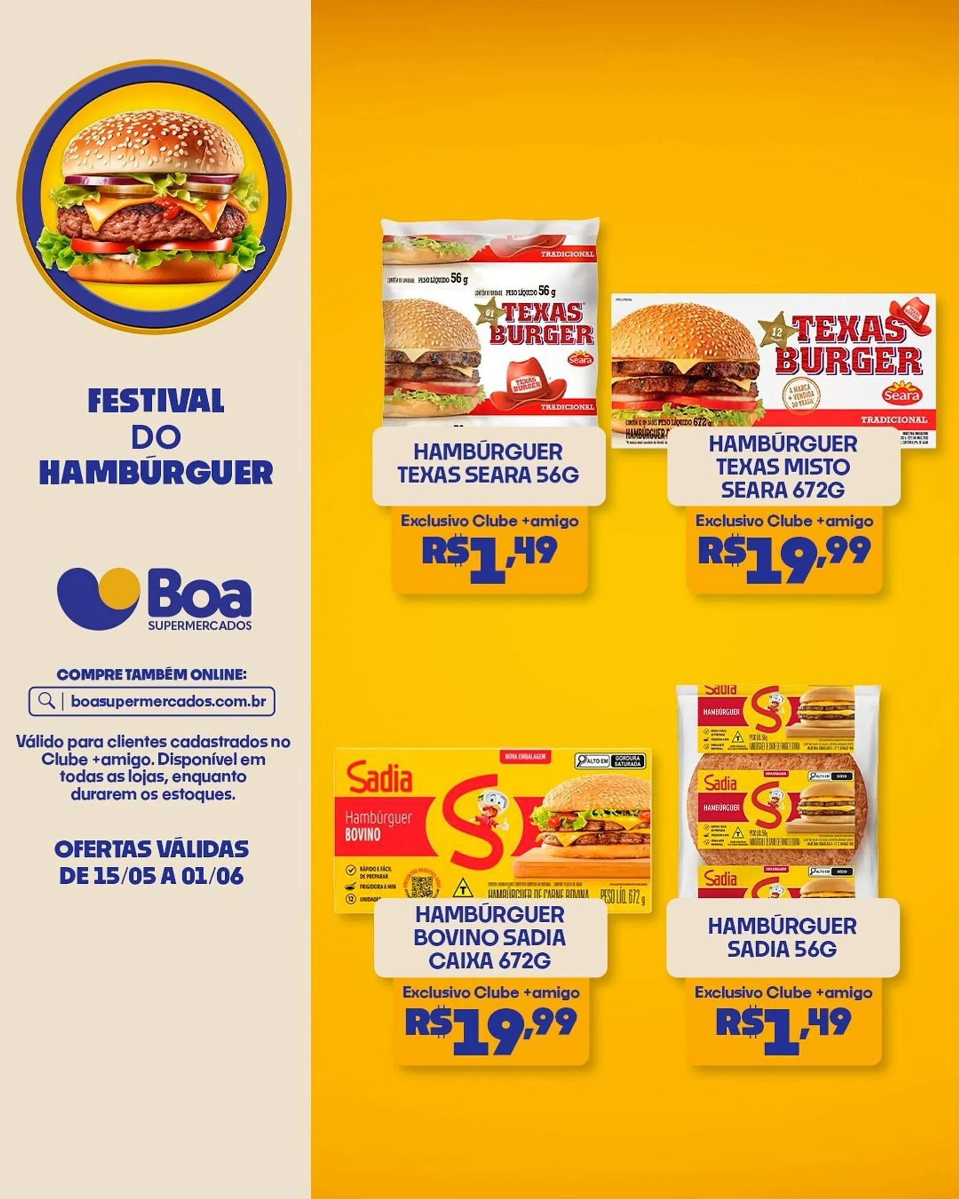 Encarte de Catálogo Boa Supermercados 16 de maio até 1 de junho 2025 - Pagina 3