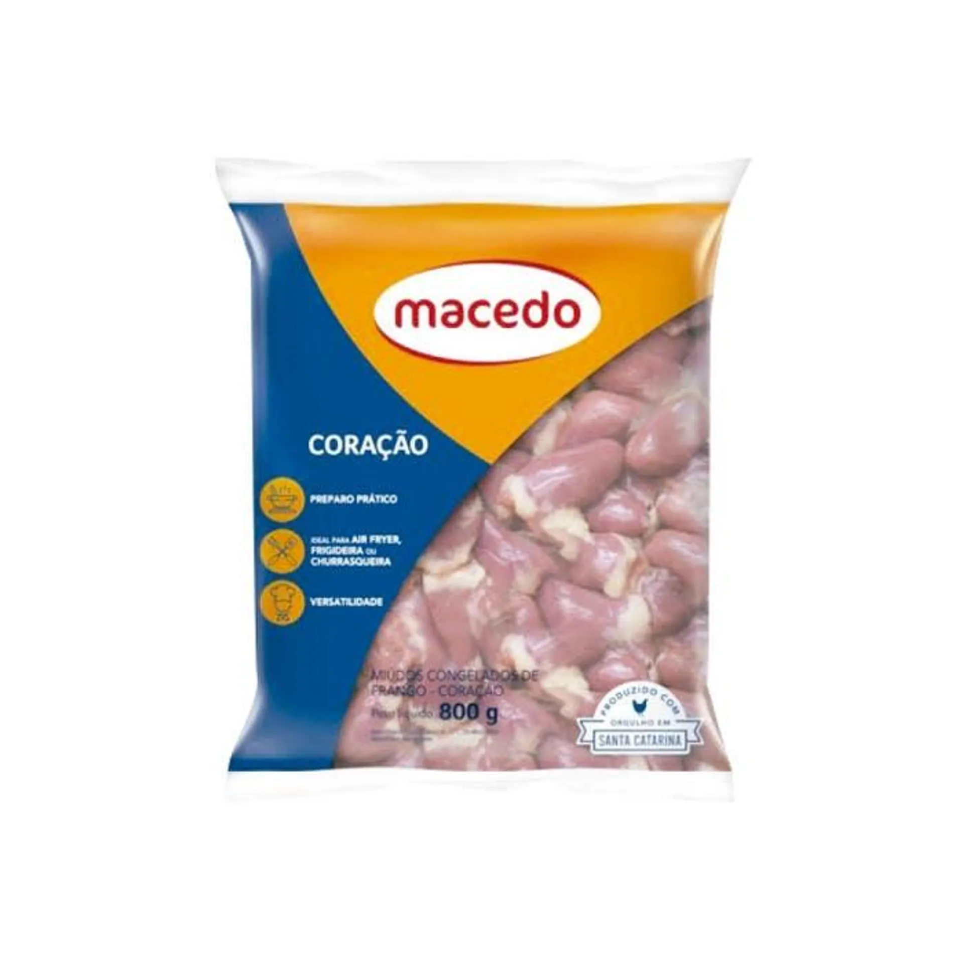 Coração De Frango Macedo 800g