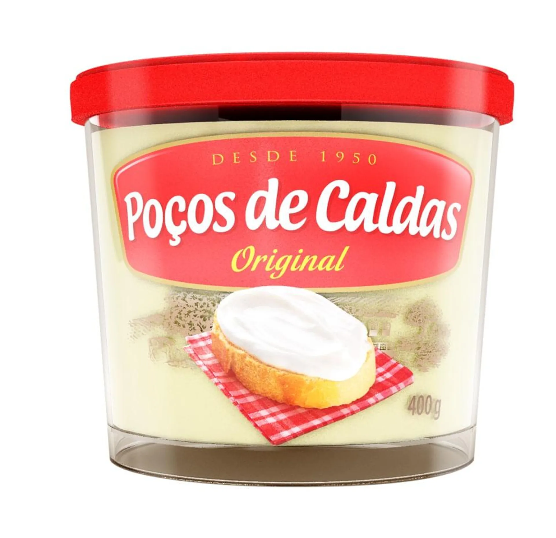Requeijão Poços Caldas 400g