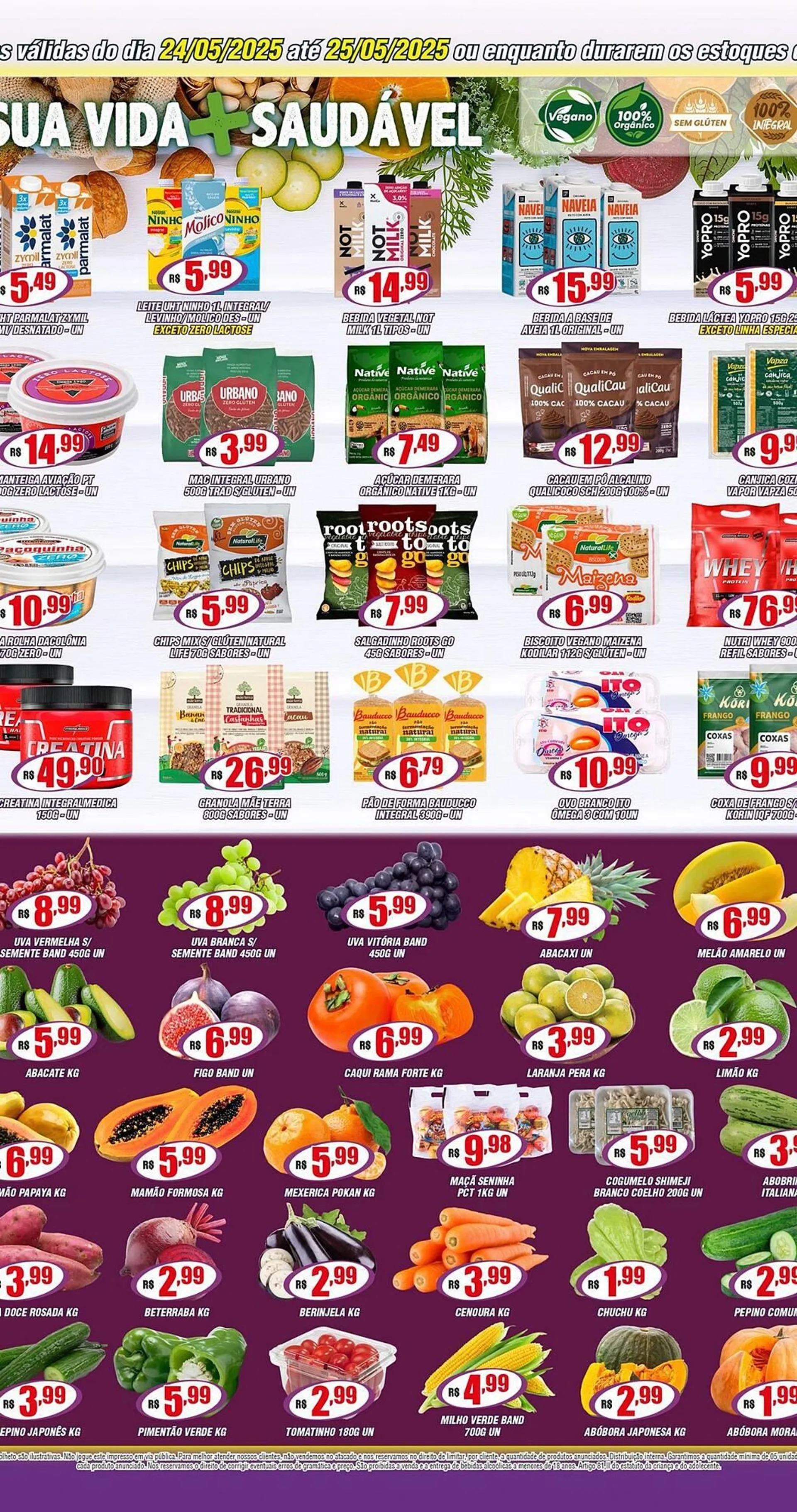 Encarte de Catálogo Violeta Supermercados 24 de maio até 25 de maio 2025 - Pagina 4