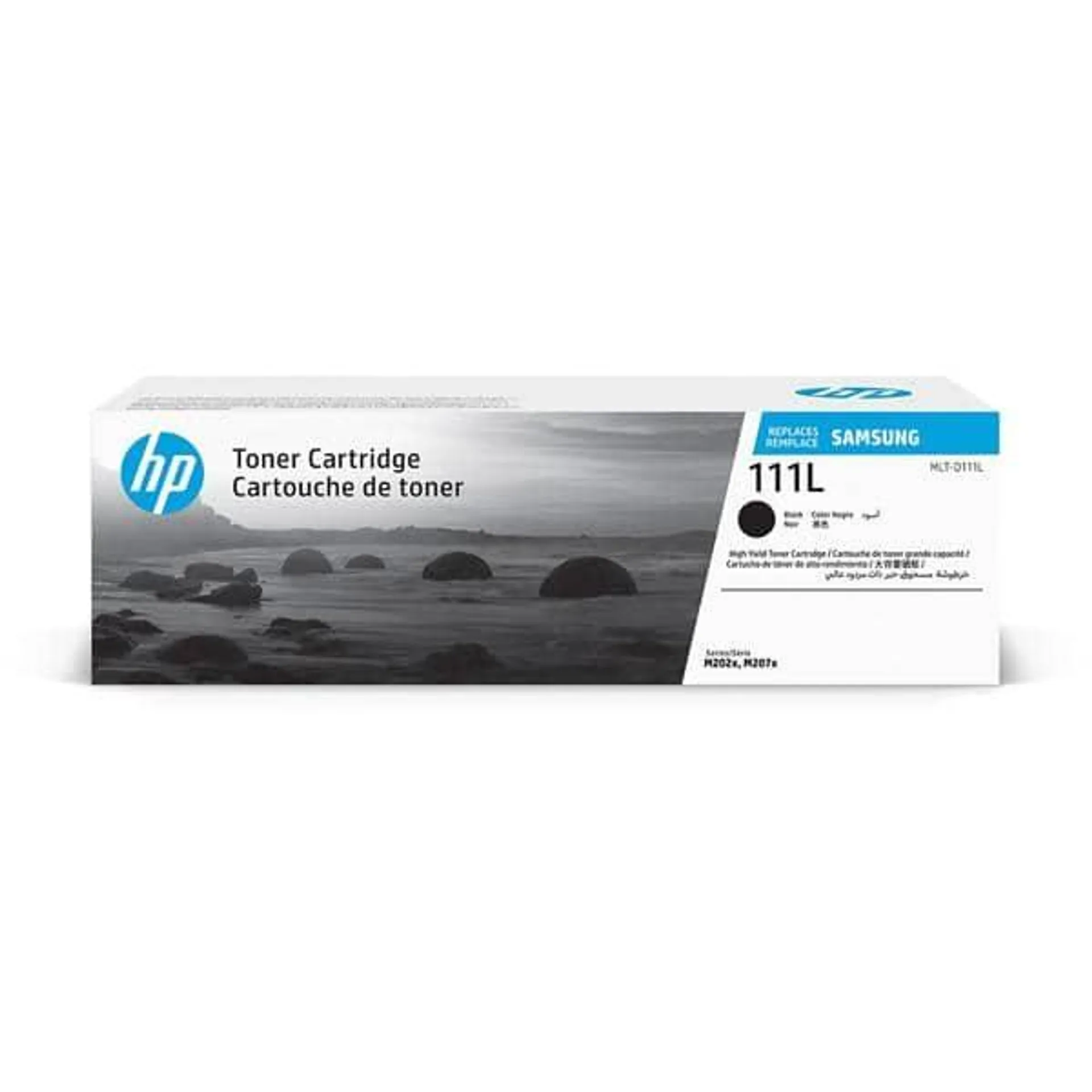 Toner HP para impressora Samsung, Preto Original, MLT-D111L, SU802A, HP - CX 1 UN