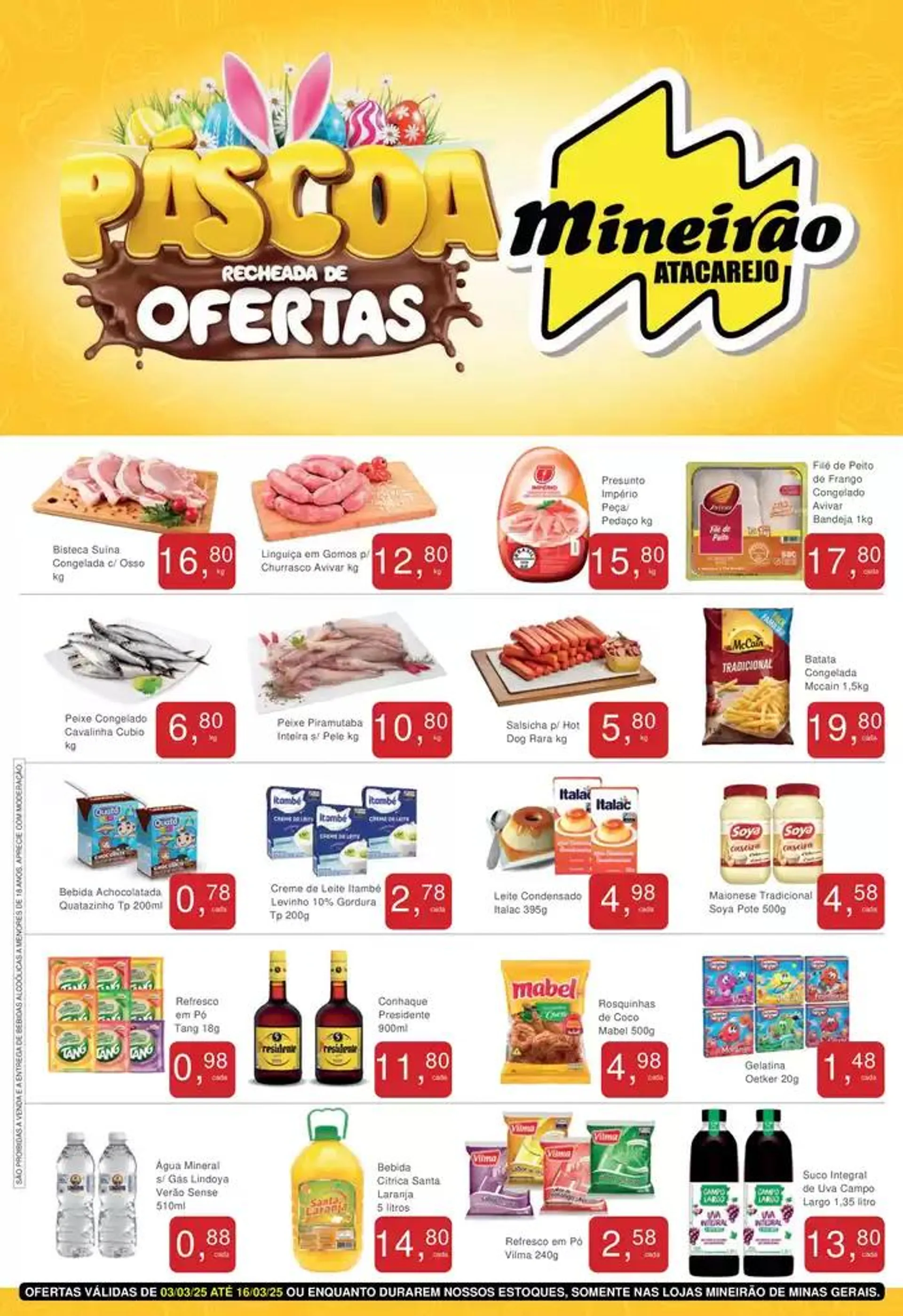 Encarte de Melhores ofertas e descontos 6 de março até 16 de março 2025 - Pagina 1