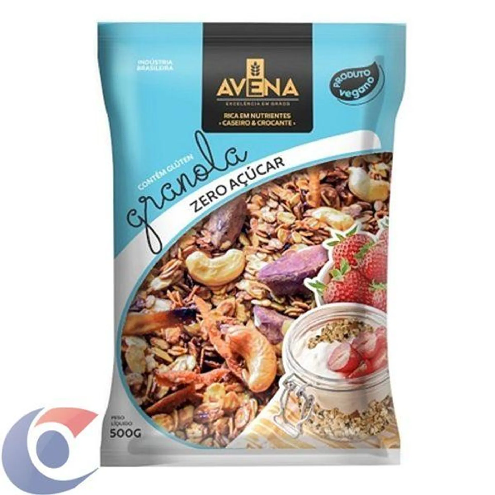 Granola Avena Zero Açúcar 500g