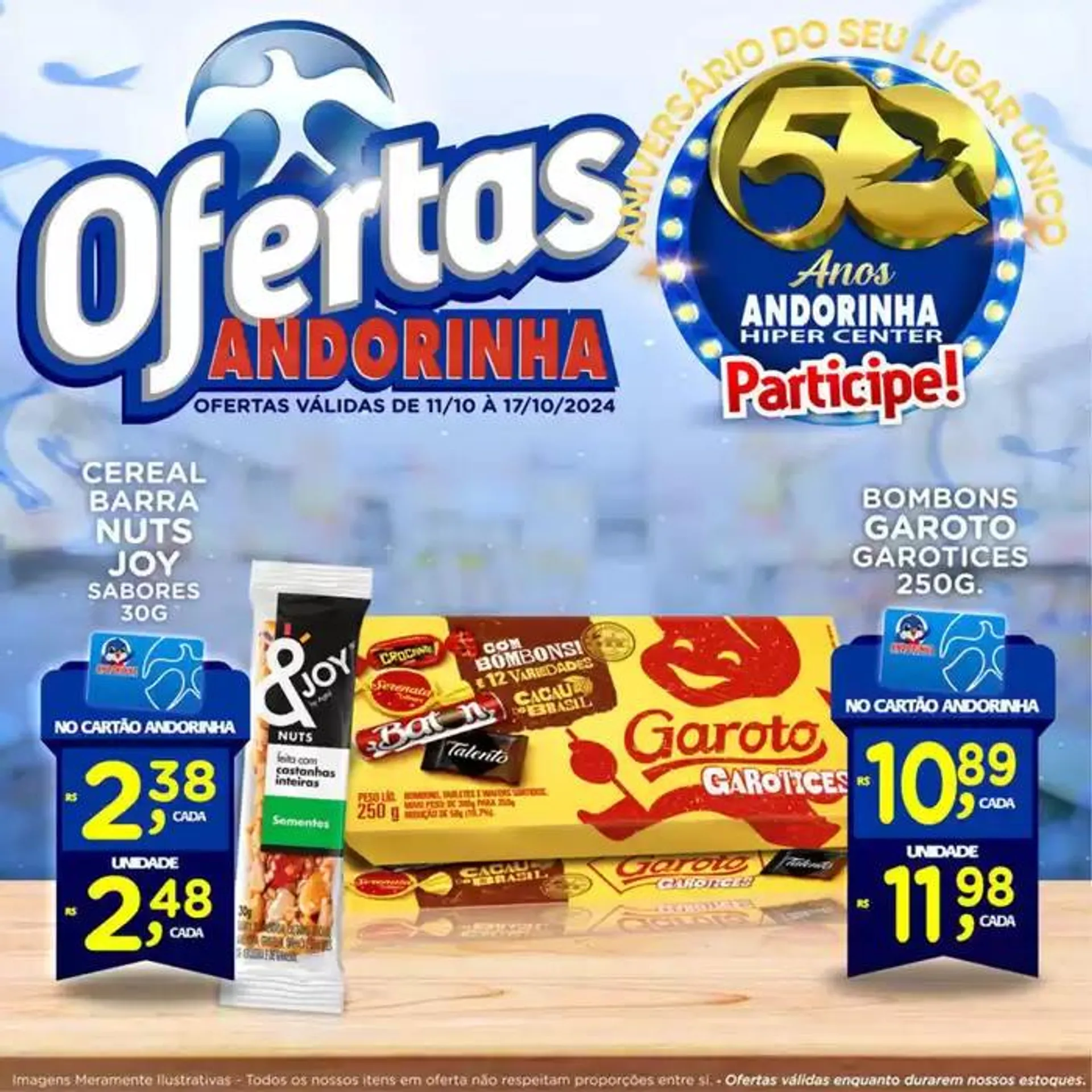 Encarte de Andorinha Hipermercado OFERTAS 11 de outubro até 17 de outubro 2024 - Pagina 3