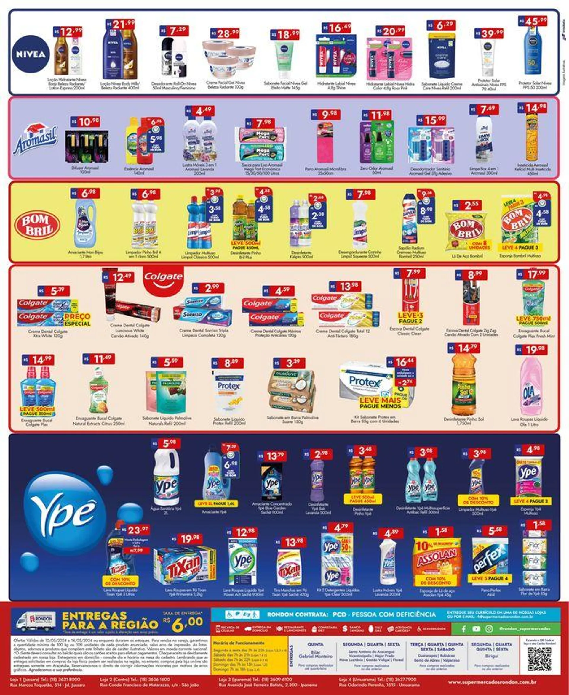 Encarte de Ofertas Supermercados Rondon 10 de maio até 14 de maio 2024 - Pagina 4