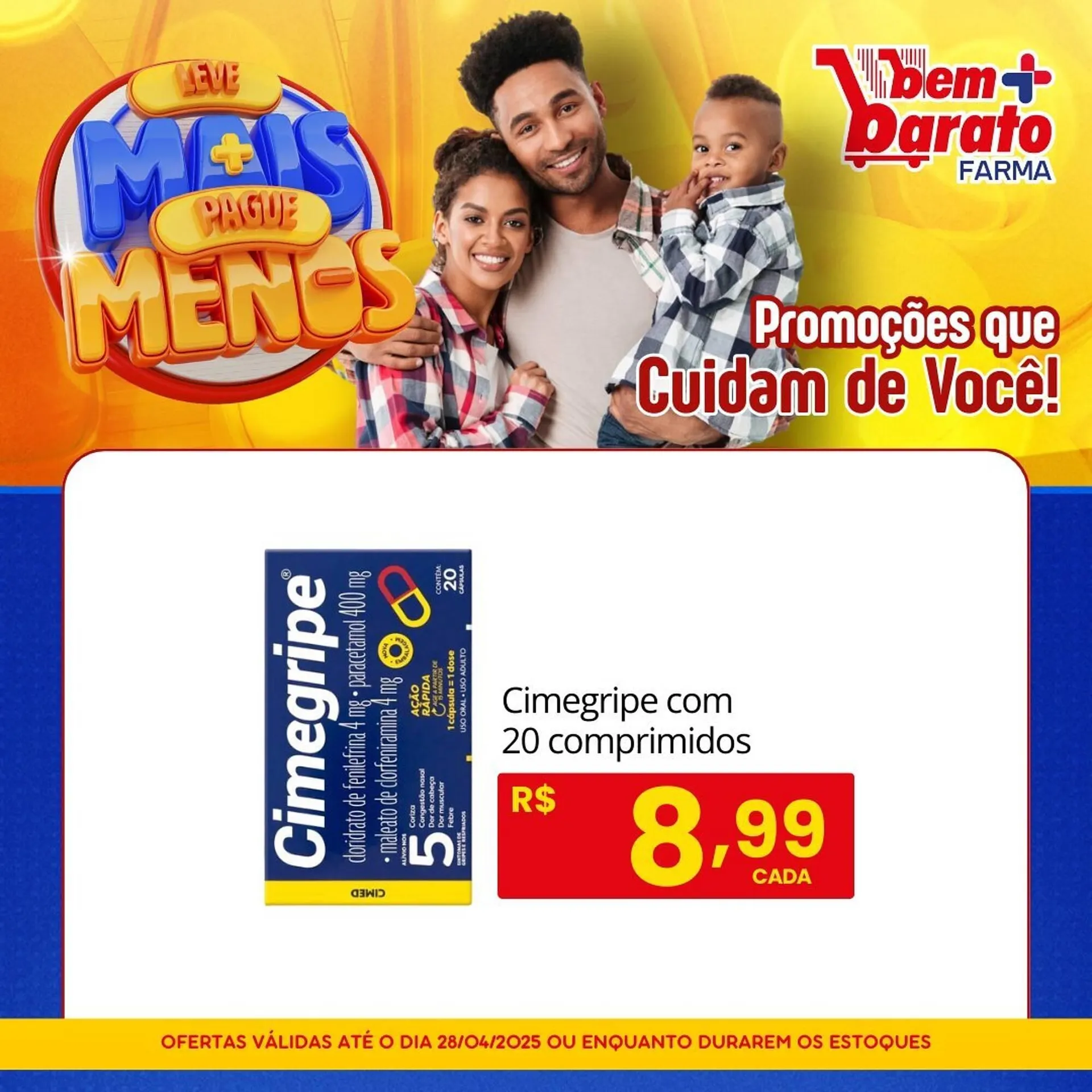 Encarte de Catálogo Supermercado Bem Barato 21 de abril até 28 de abril 2025 - Pagina 5