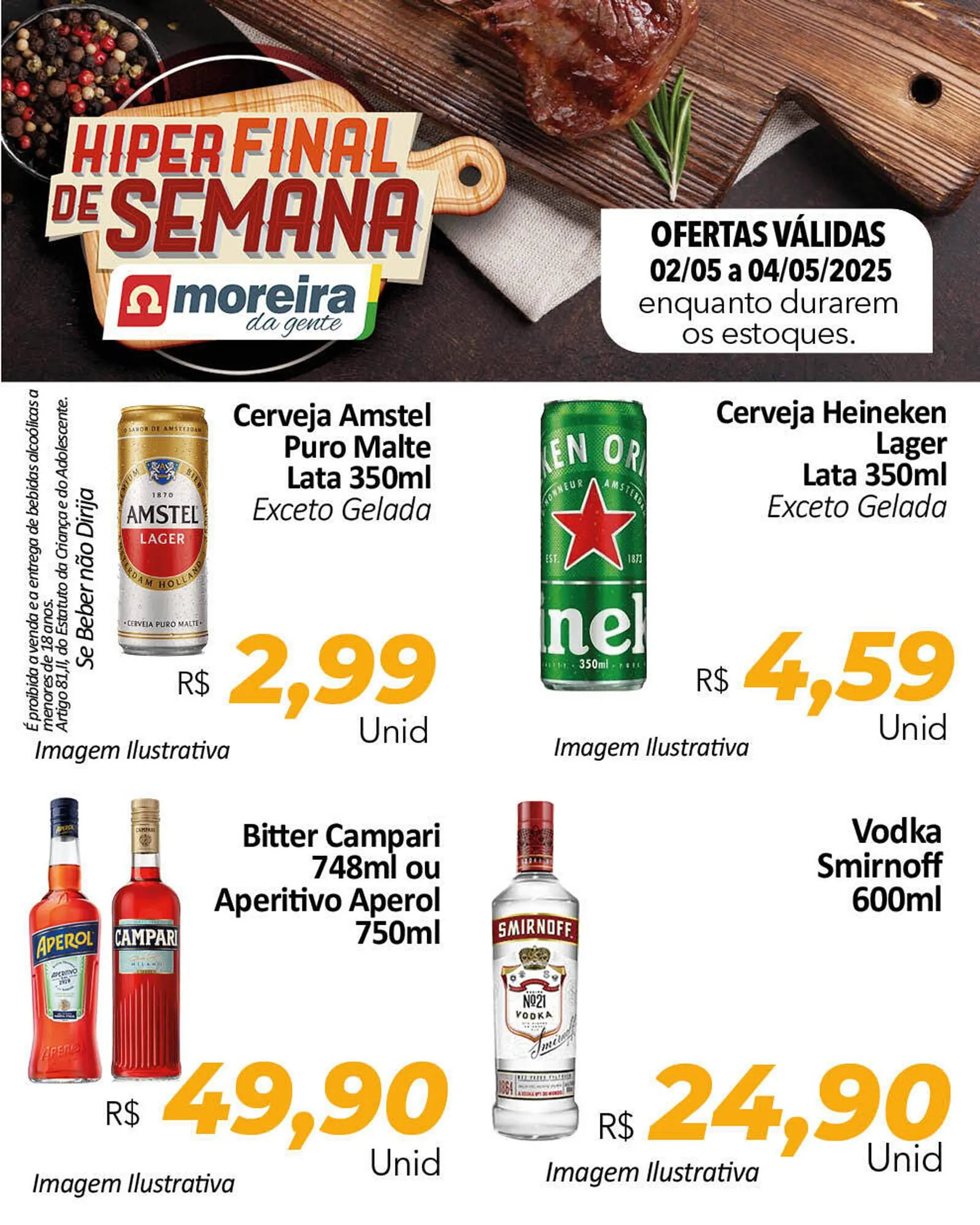 Encarte de Catálogo Hiper Moreira 2 de maio até 4 de maio 2025 - Pagina 5