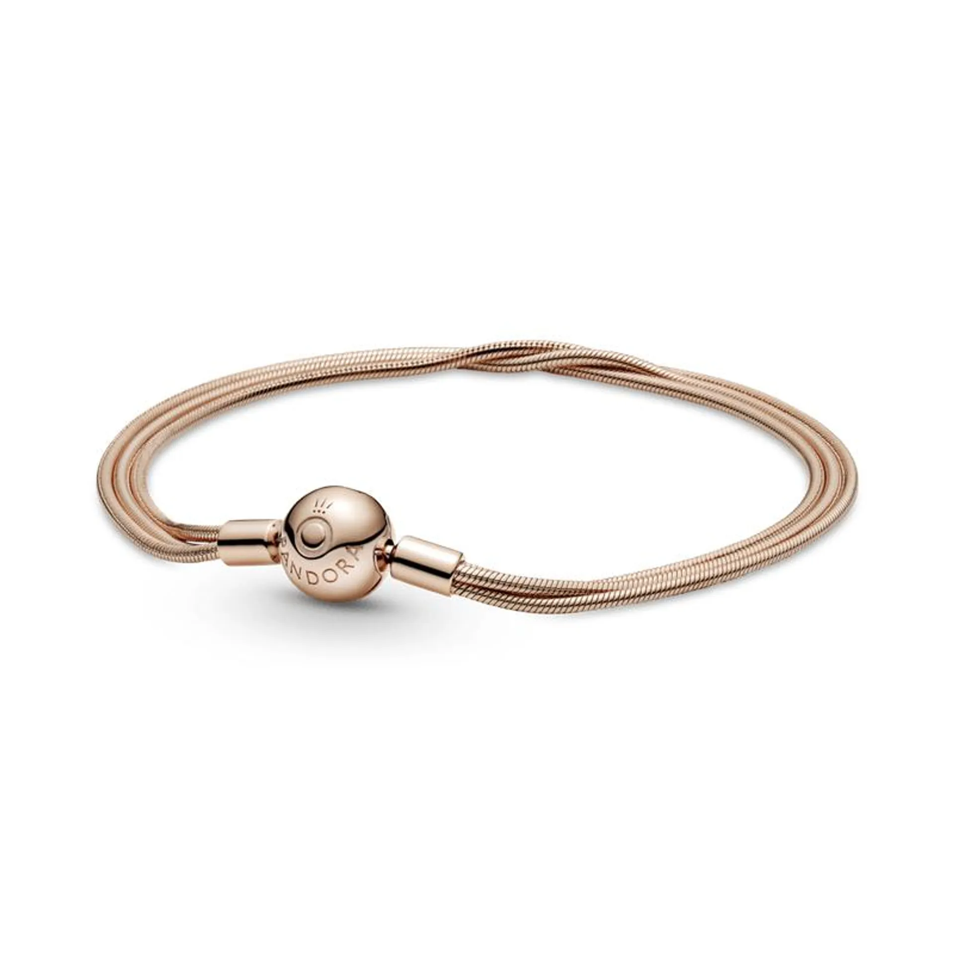 Bracelete Pandora Moments Rose™ Em Trama