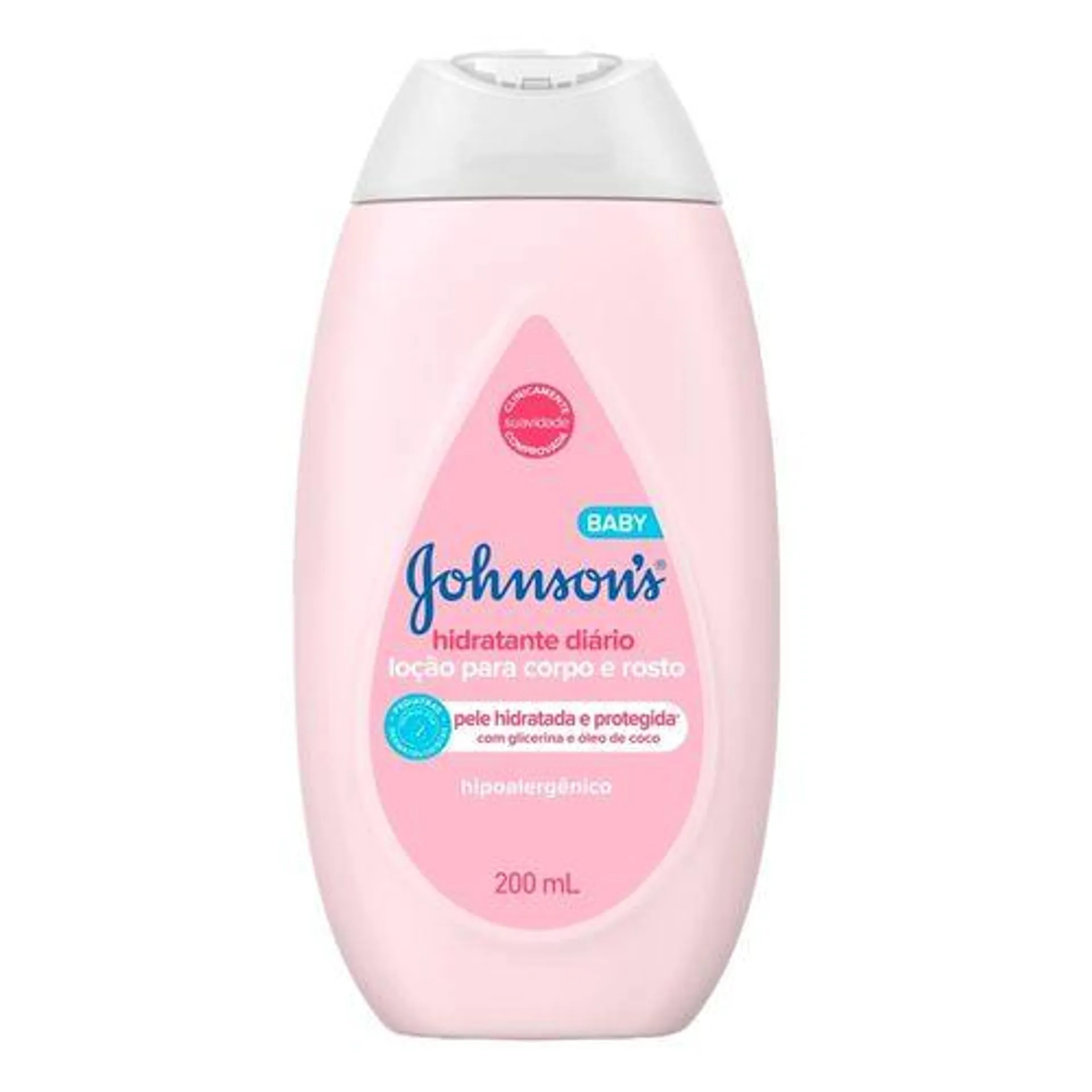 Loção Hidratante Corporal Johnson's Baby Regular 200ml