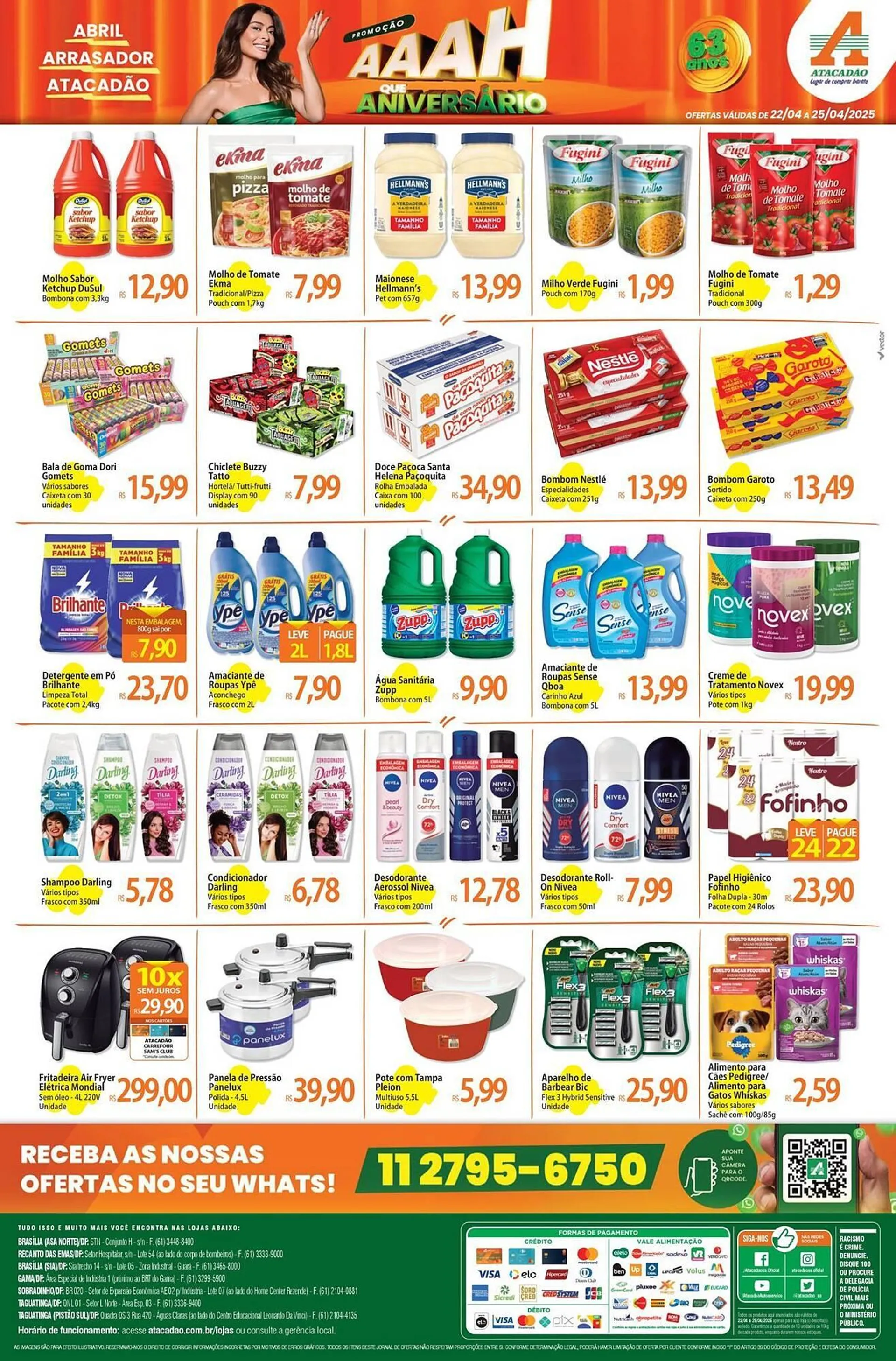 Encarte de Catálogo Atacadão 23 de abril até 25 de abril 2025 - Pagina 2