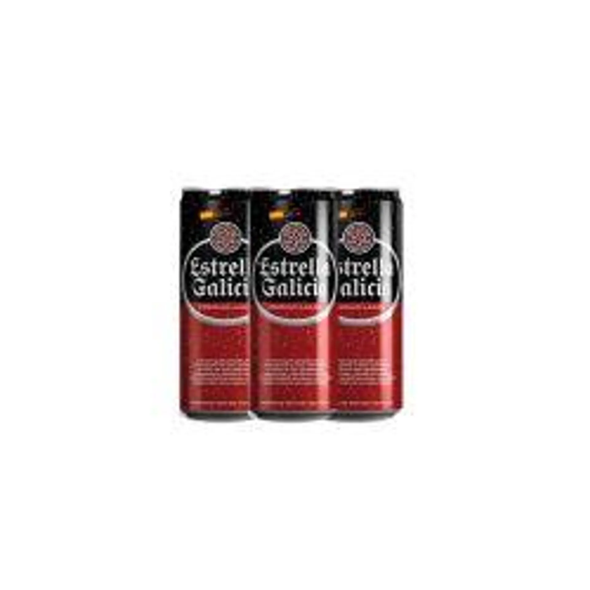 Cerveja Lager Premium Puro Malte Estrella Galicia Lata 269ml