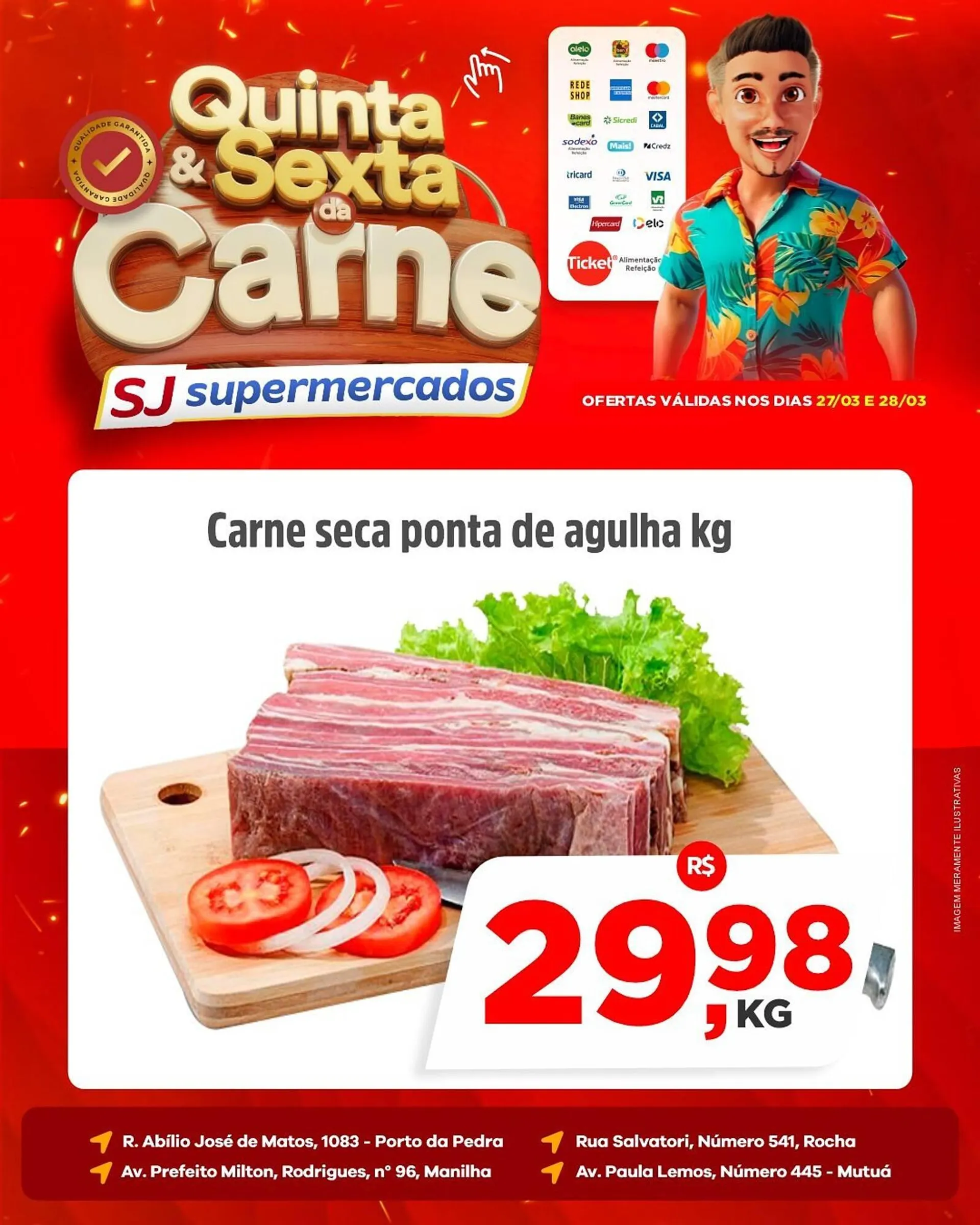 Encarte de Catálogo Sj Supermercados 27 de março até 28 de março 2025 - Pagina 5