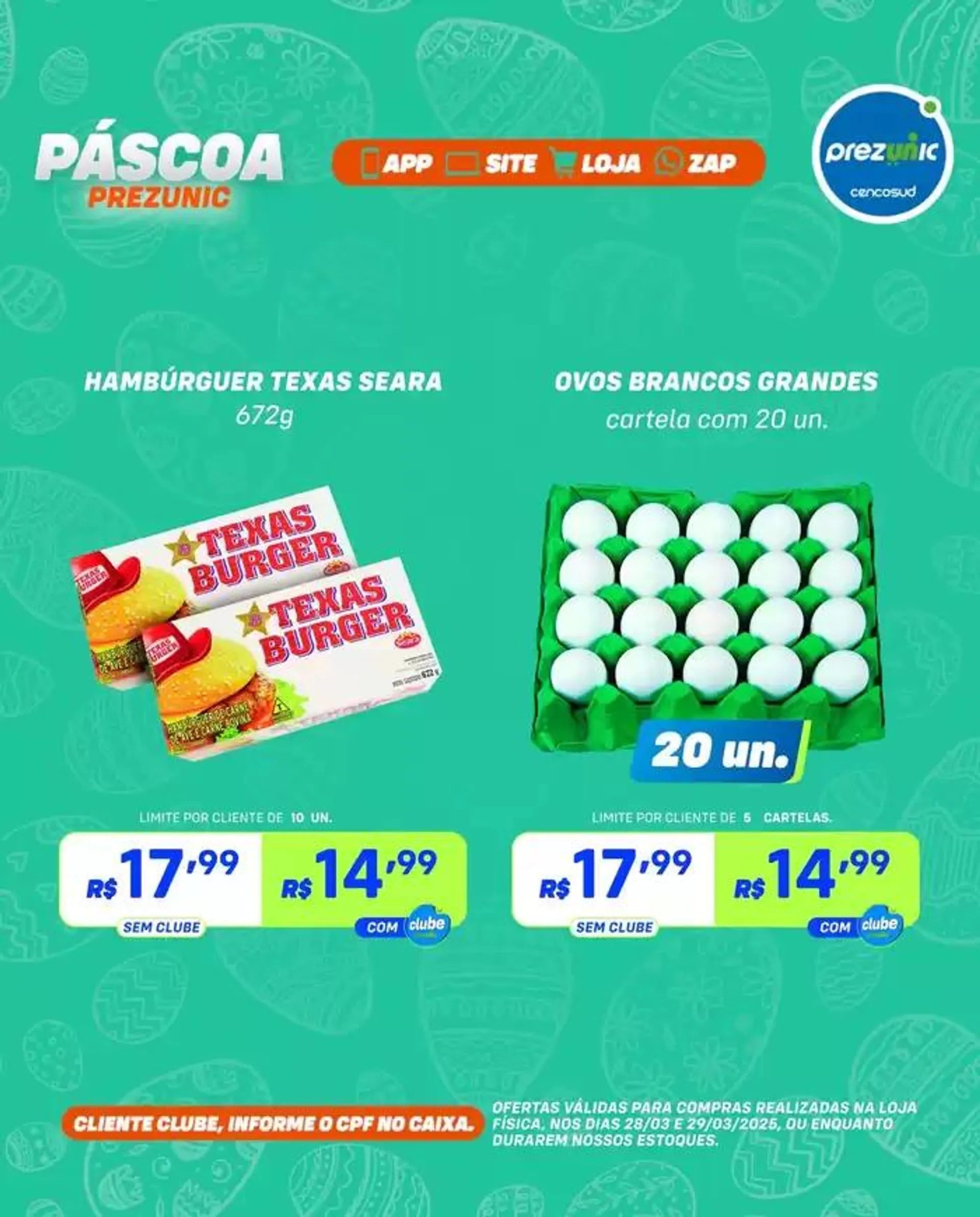 Encarte de Ofertas especiais para você 28 de março até 29 de março 2025 - Pagina 5