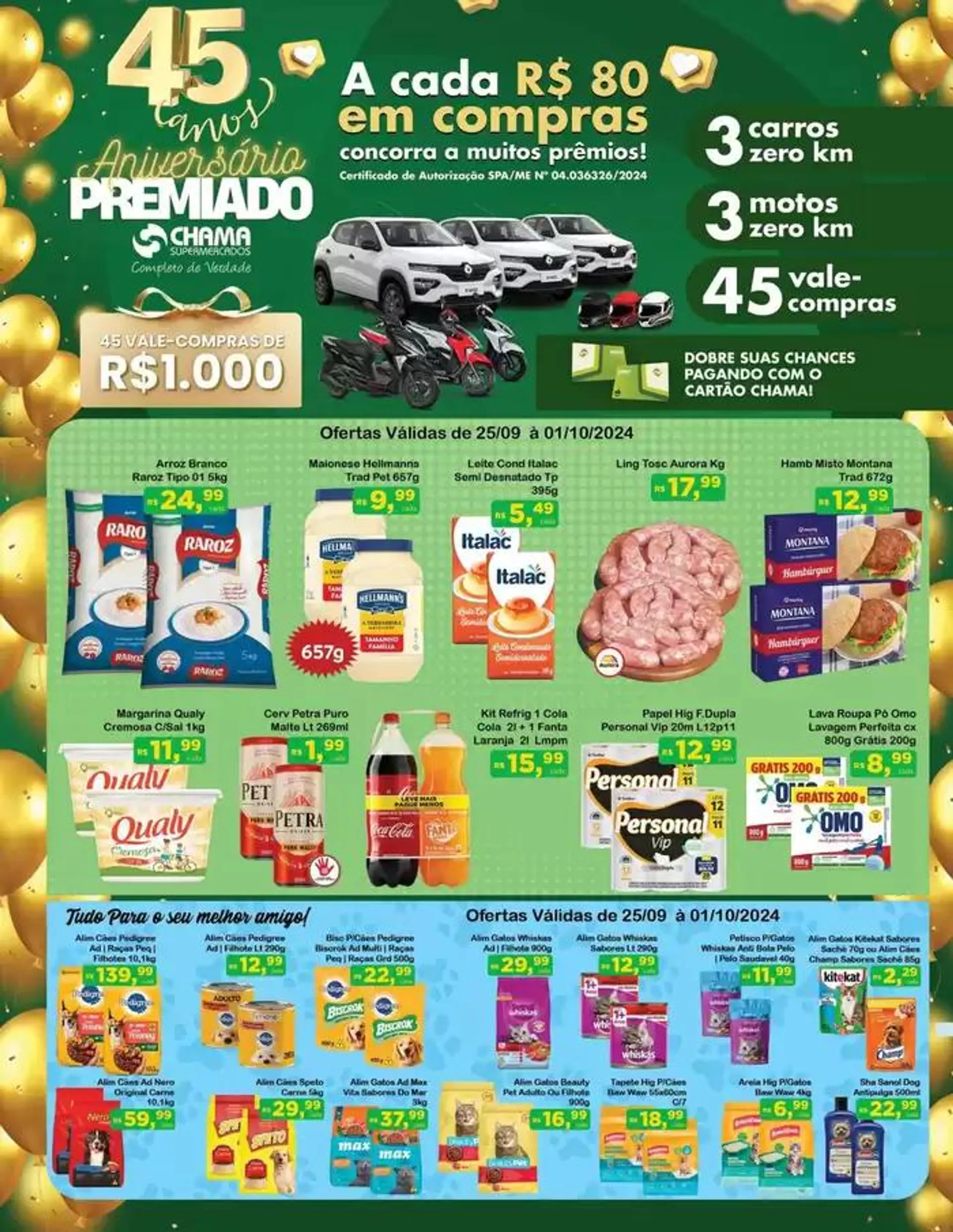 Tabloide de Ofertas Supermercado Chama - 1