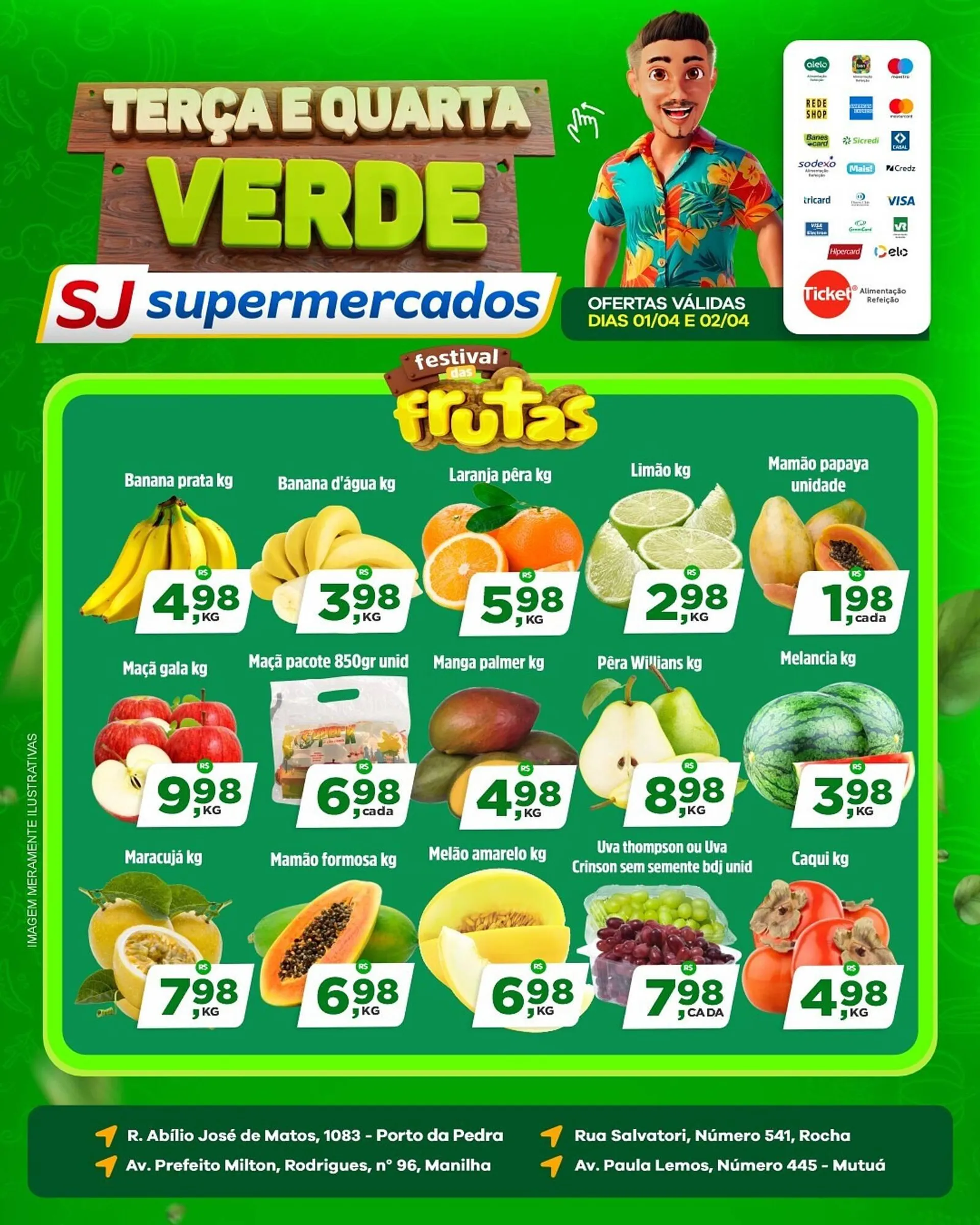 Encarte de Catálogo Sj Supermercados 1 de abril até 2 de abril 2025 - Pagina 2