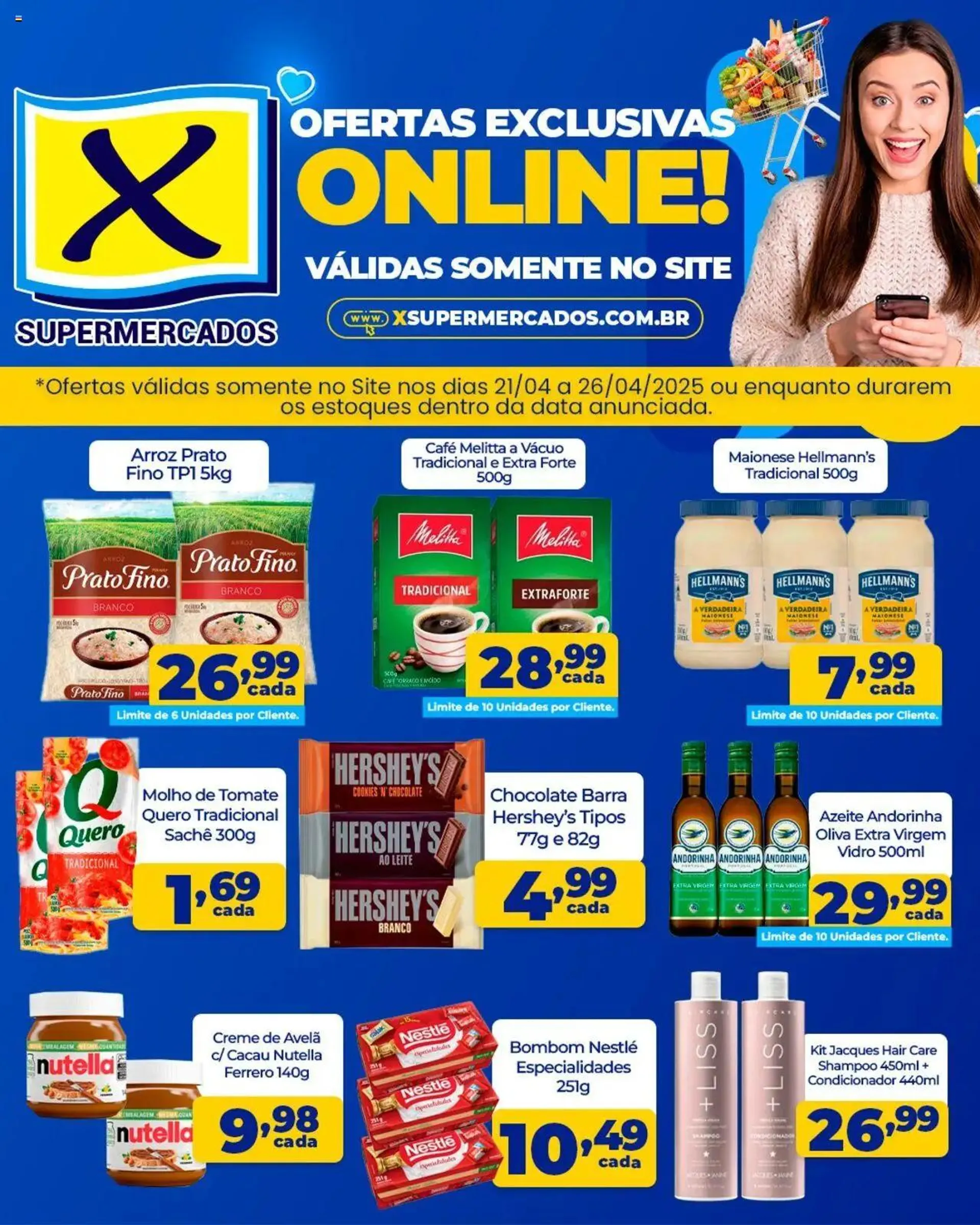 Encarte de X Supermercados - Ofertas Especiais 21 de abril até 26 de abril 2025 - Pagina 2