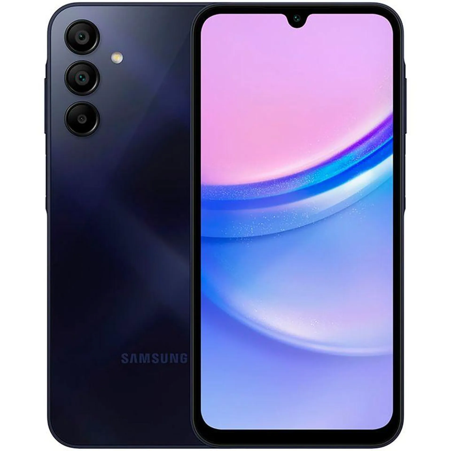 Smartphone Samsung A15 256GB Azul Escuro Tela 6.5" Câmera 50MP 8GB RAM