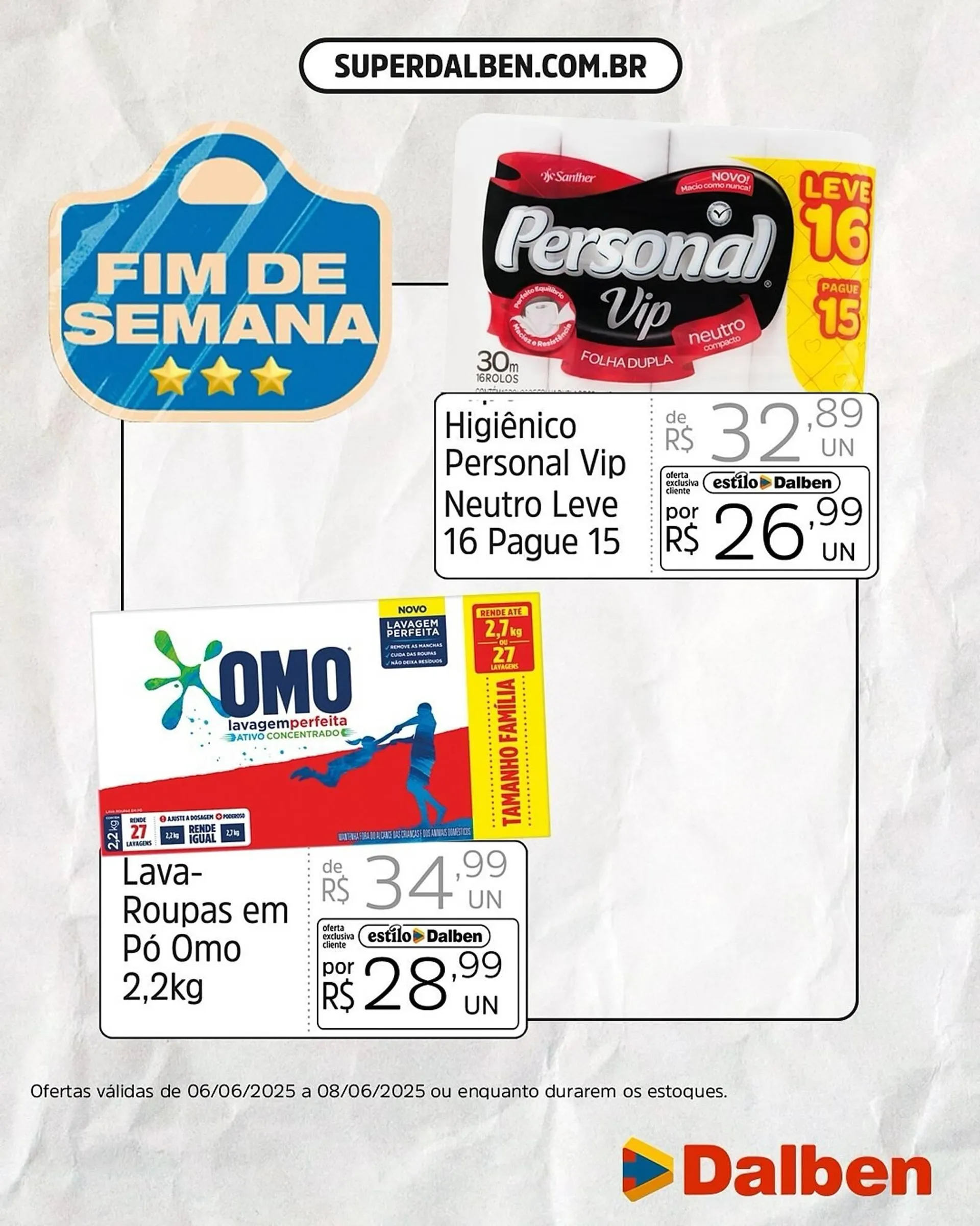 Encarte de Catálogo Supermercado Dalben 6 de junho até 8 de junho 2025 - Pagina 2