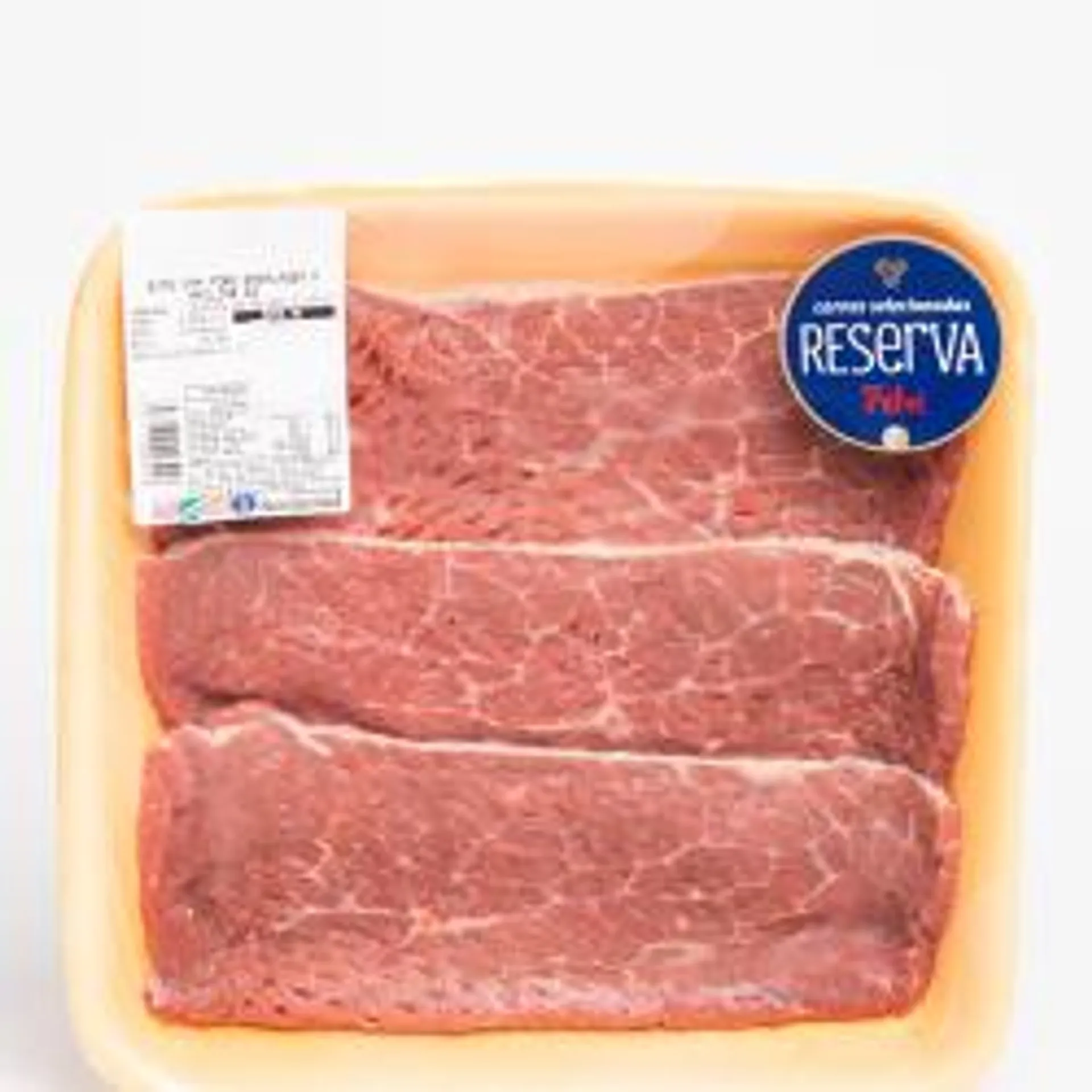 Bife Cha Fora Embalagem Familiar 870g