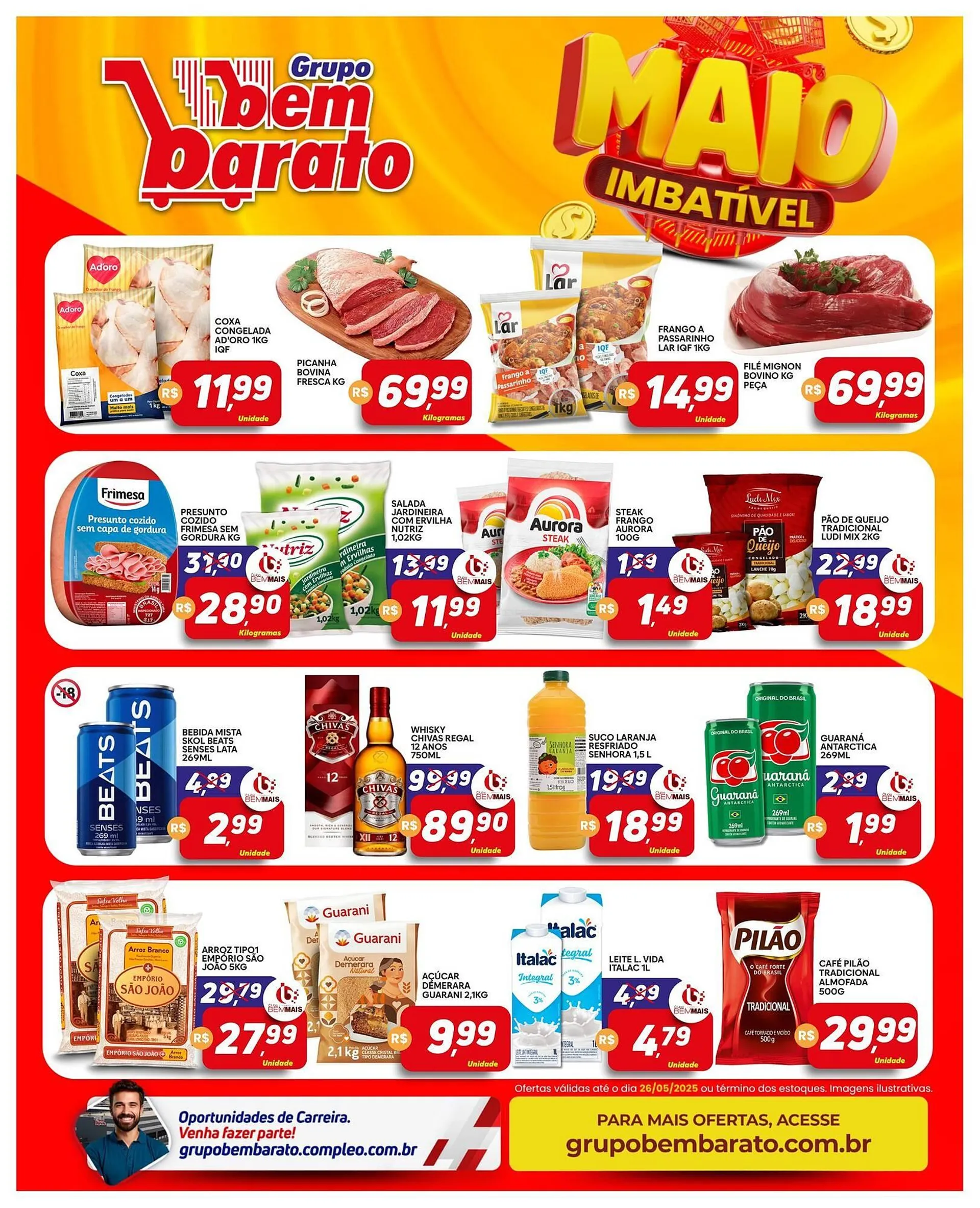 Encarte de Catálogo Supermercado Bem Barato 20 de maio até 26 de maio 2025 - Pagina 3