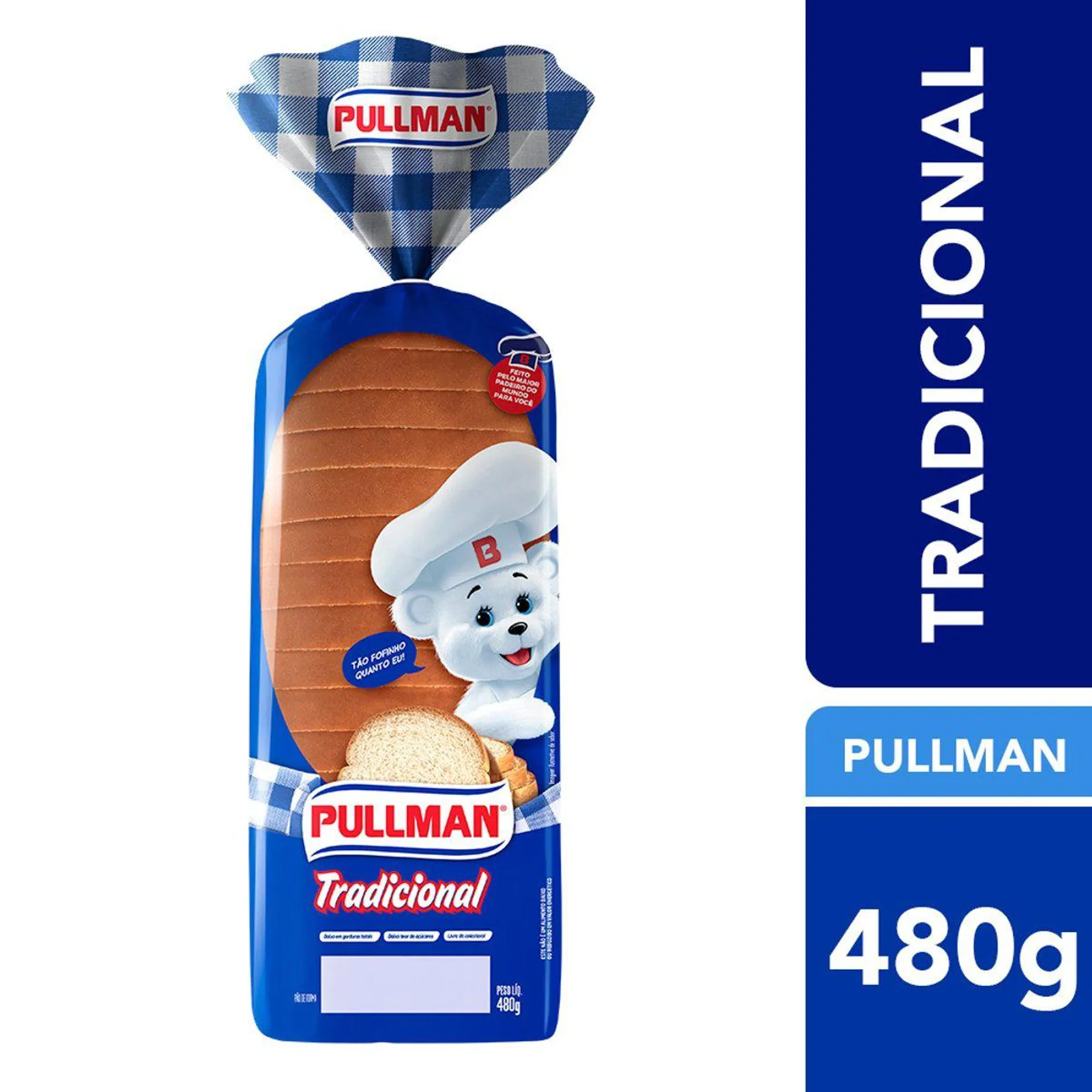 Pão de Forma Tradicional Pullman 480g