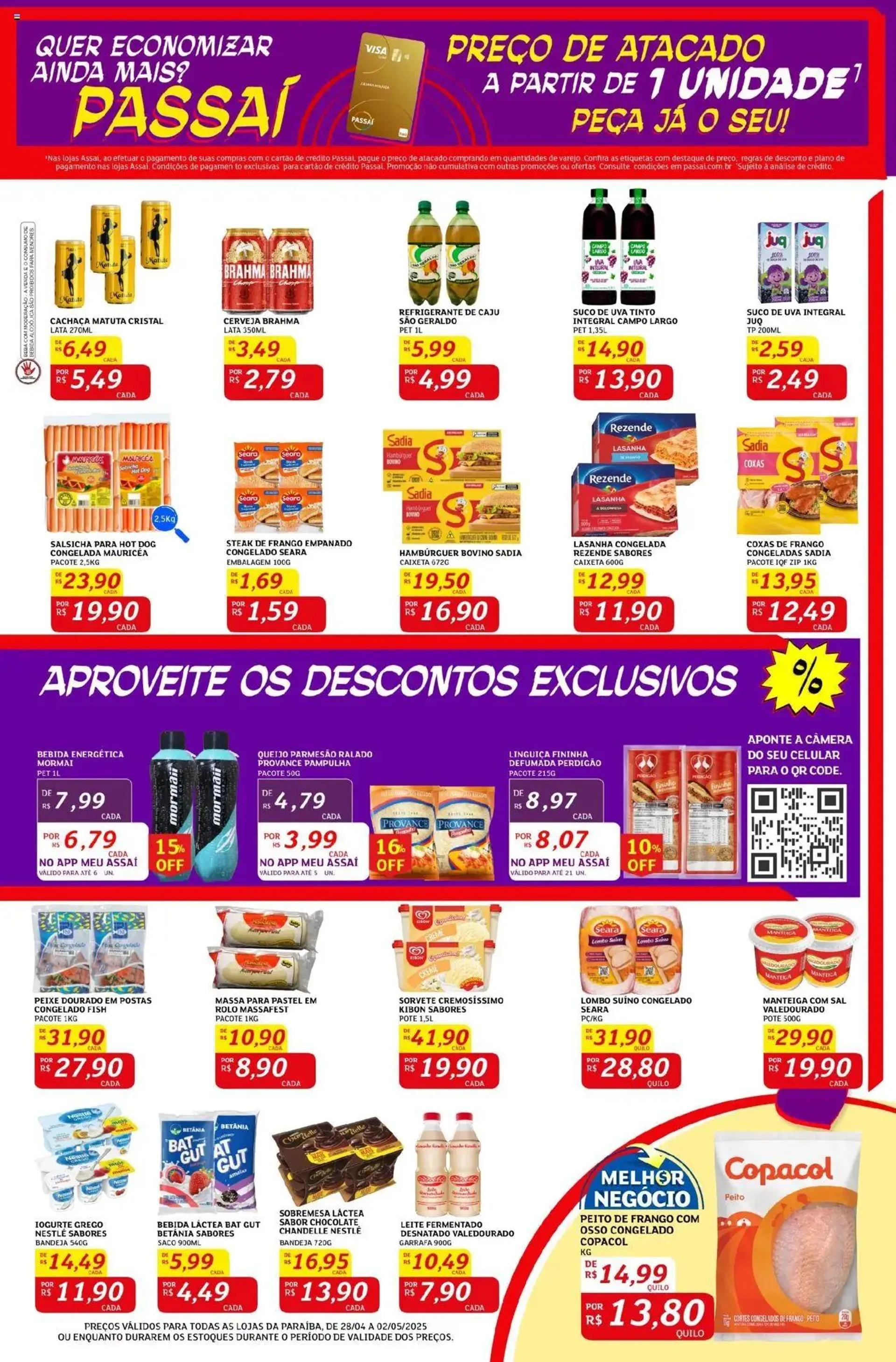Encarte de Encarte Assaí Atacadista - PA 28 de abril até 2 de maio 2025 - Pagina 3