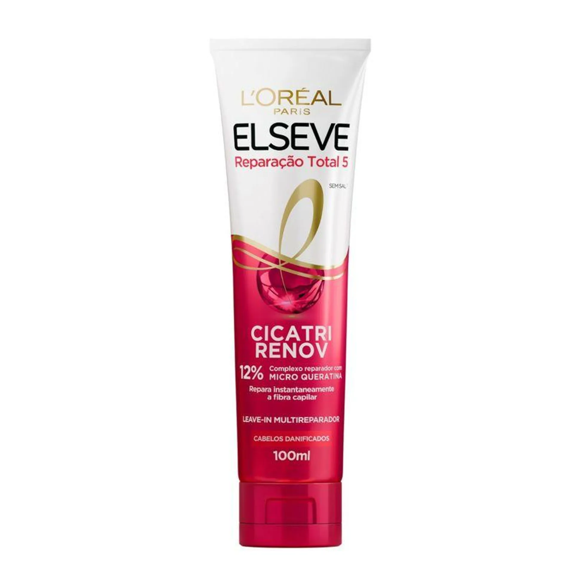 Leave-In Multireperador L'Oréal Paris Elseve Reparação Total 5 Cicatri Renov 100ml