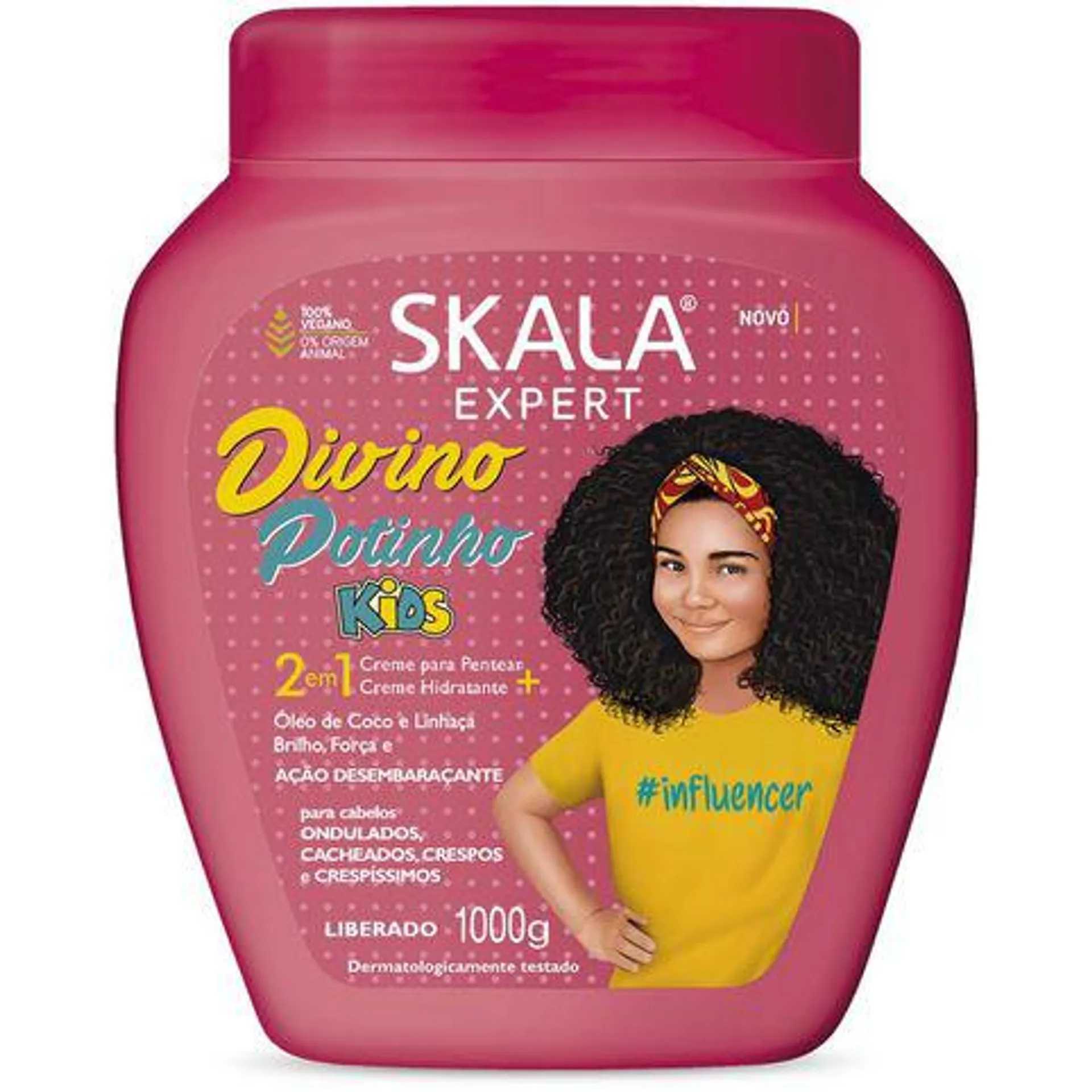 Creme de Tratamento Skala Expert Divino Potinho Kids 2 em 1 1kg