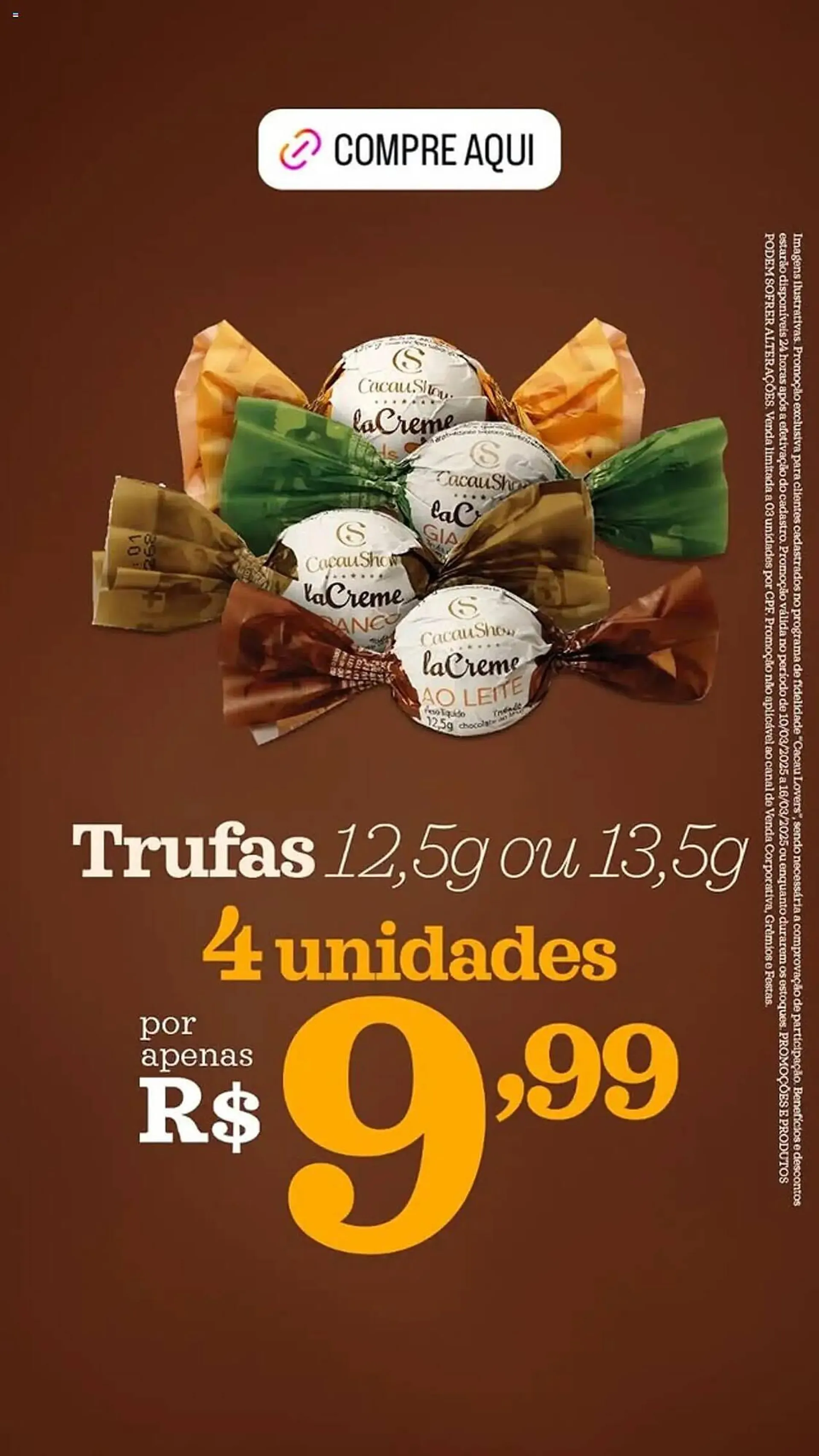 Encarte de Catálogo Cacau Show 10 de março até 16 de março 2025 - Pagina 2
