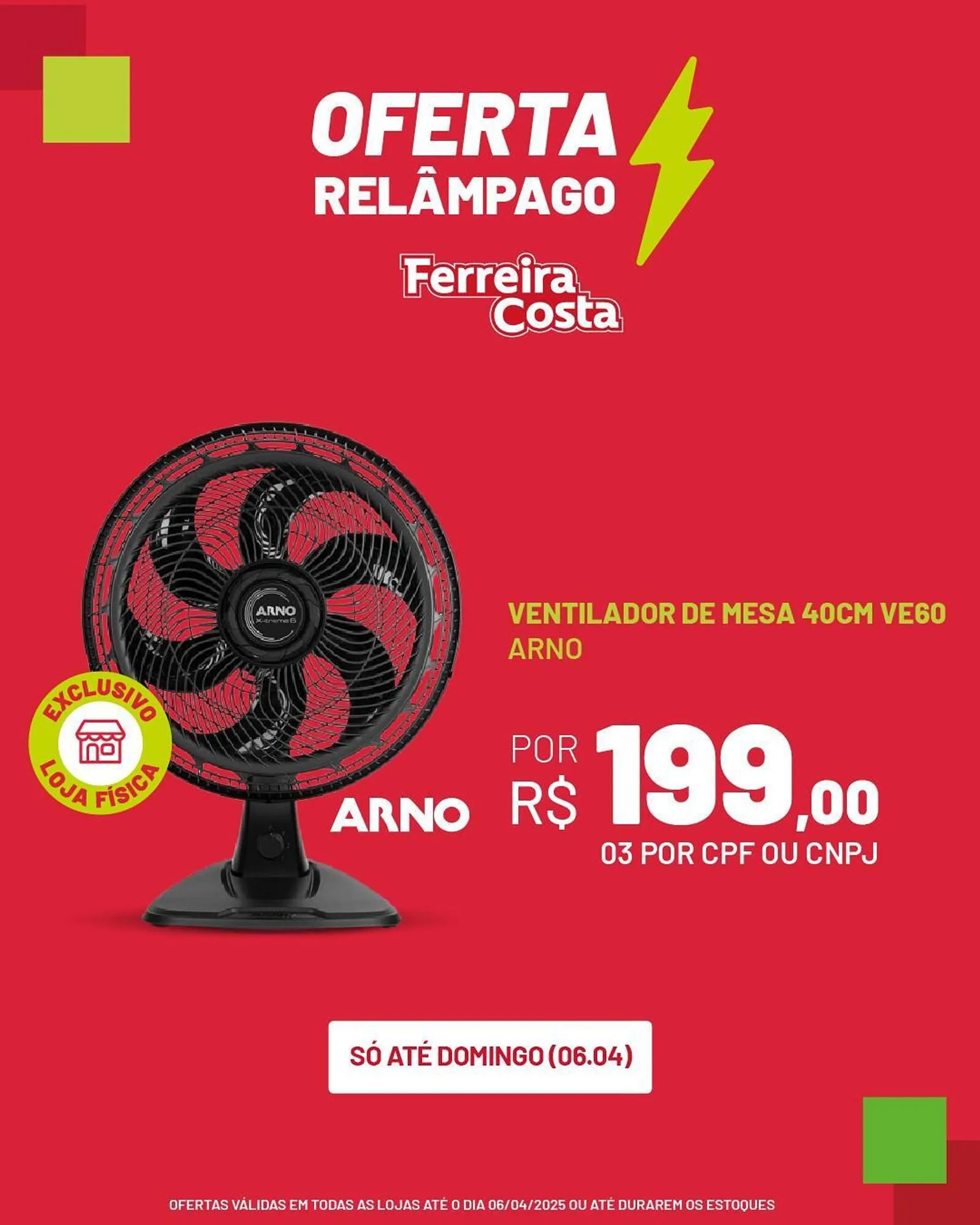 Encarte de Catálogo Ferreira Costa 4 de abril até 6 de abril 2025 - Pagina 3