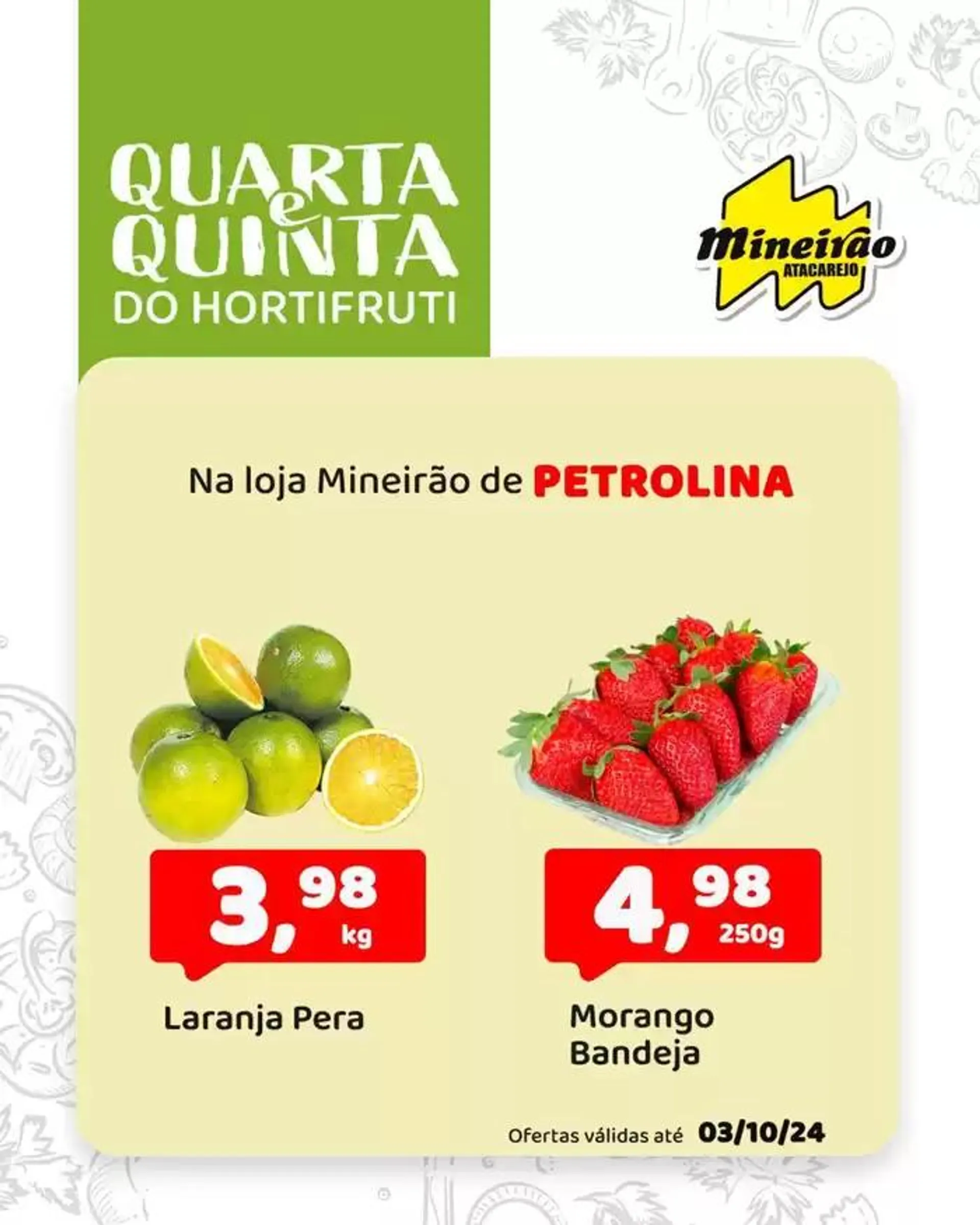 Encarte de Quarta e Quinta do Hortifruti 2 de outubro até 3 de outubro 2024 - Pagina 2