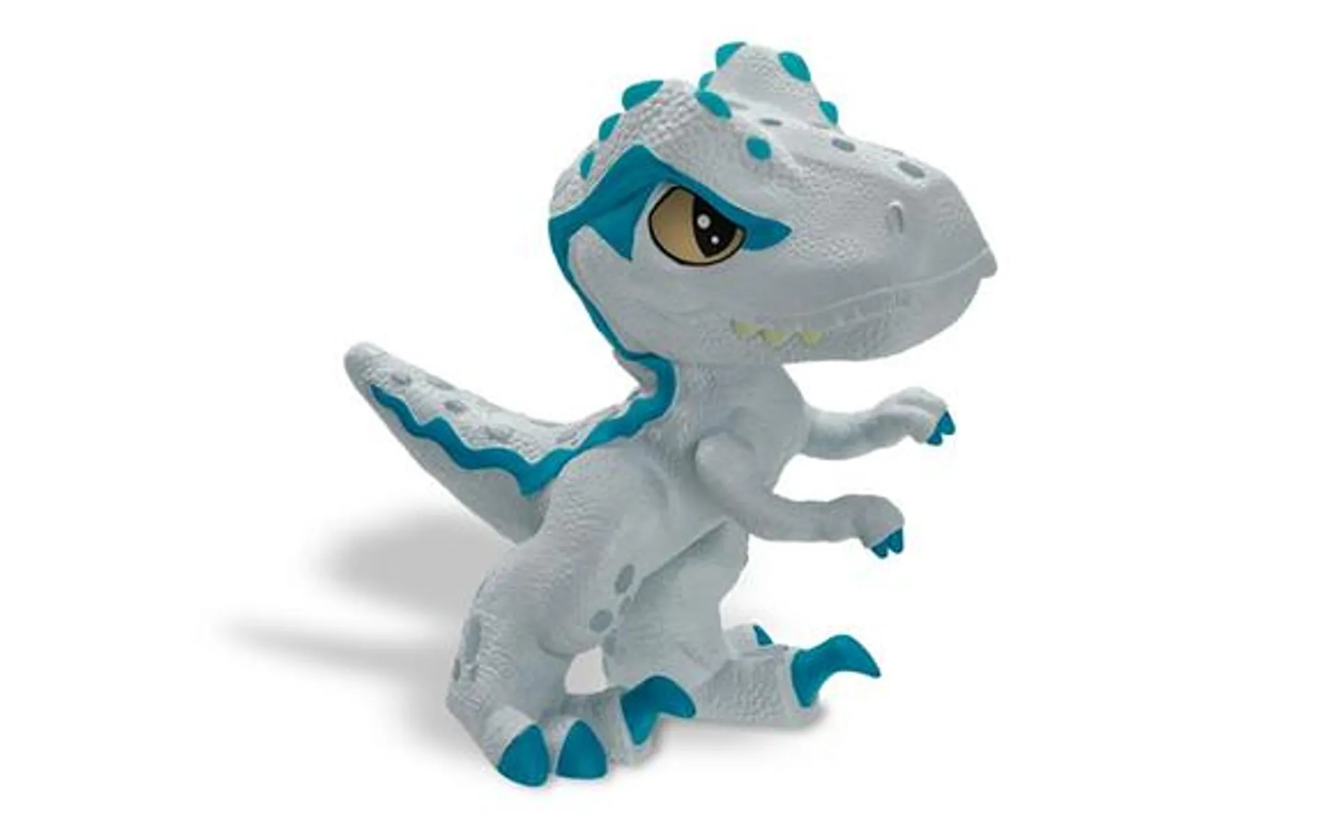 brinquedo dinossauro jw blue cinza pupee