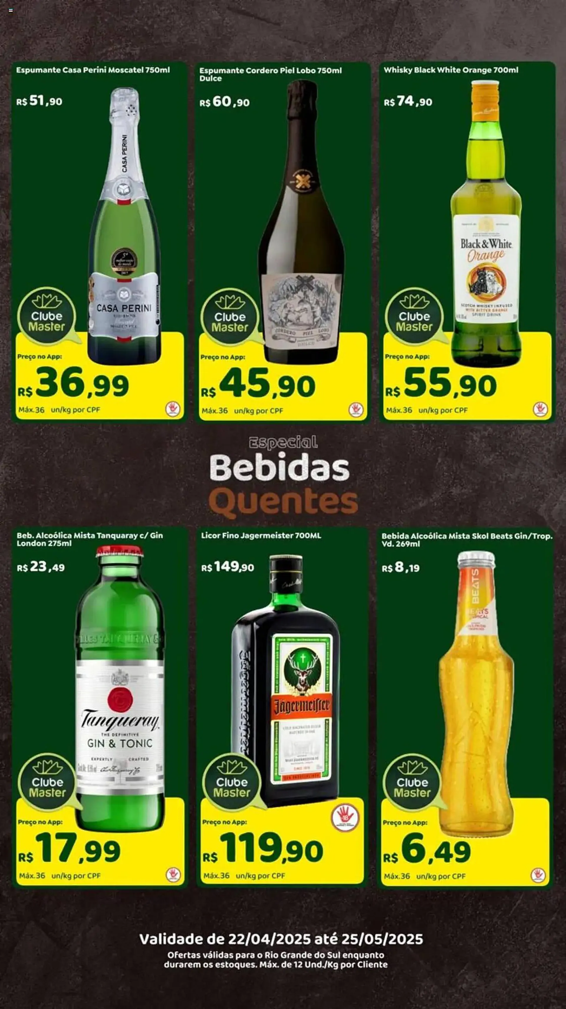 Encarte de Catálogo Master Supermercados 22 de abril até 25 de maio 2025 - Pagina 2