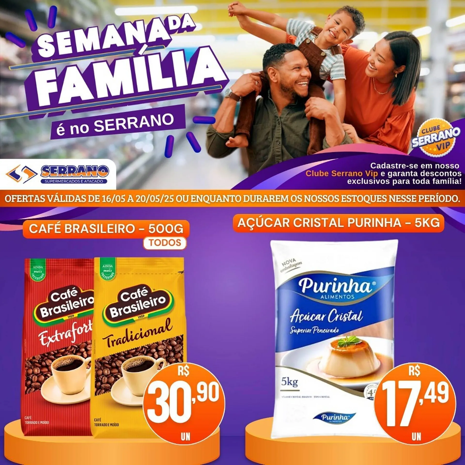 Encarte de Catálogo Serrano Supermercado 16 de maio até 20 de maio 2025 - Pagina 2