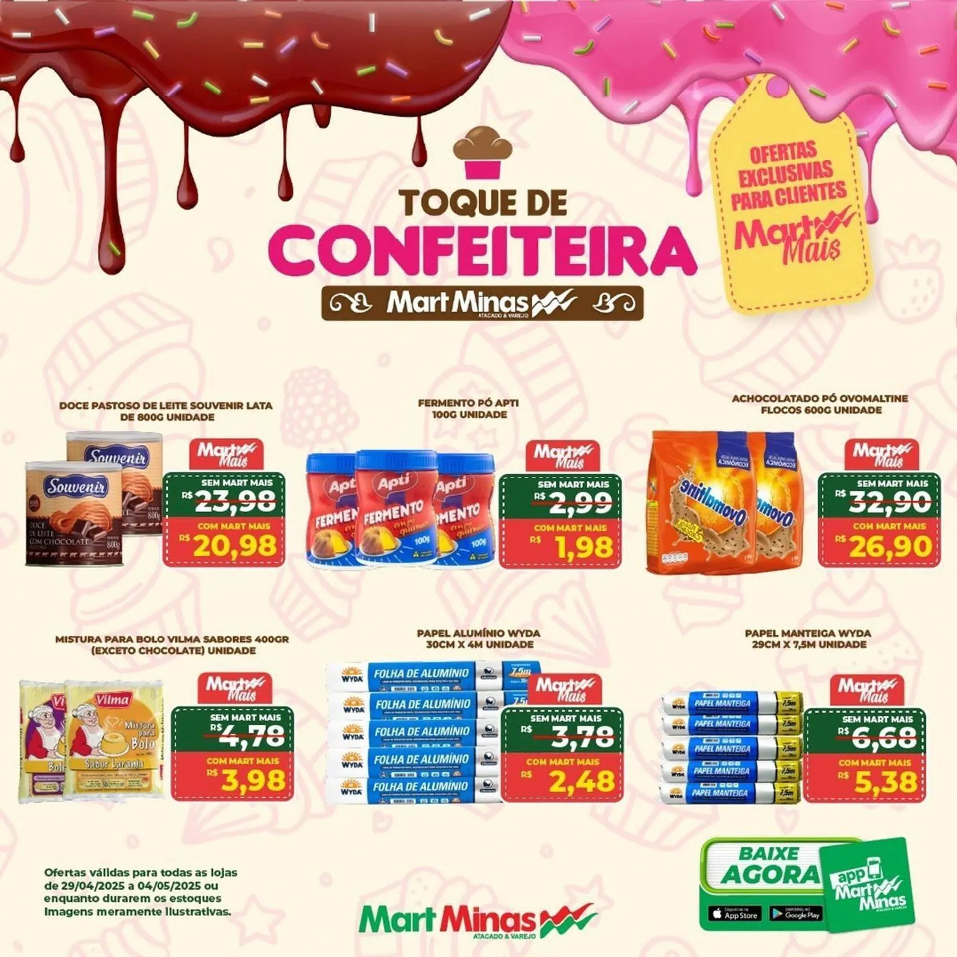 Encarte de Catálogo Mart Minas 30 de abril até 4 de maio 2025 - Pagina 1