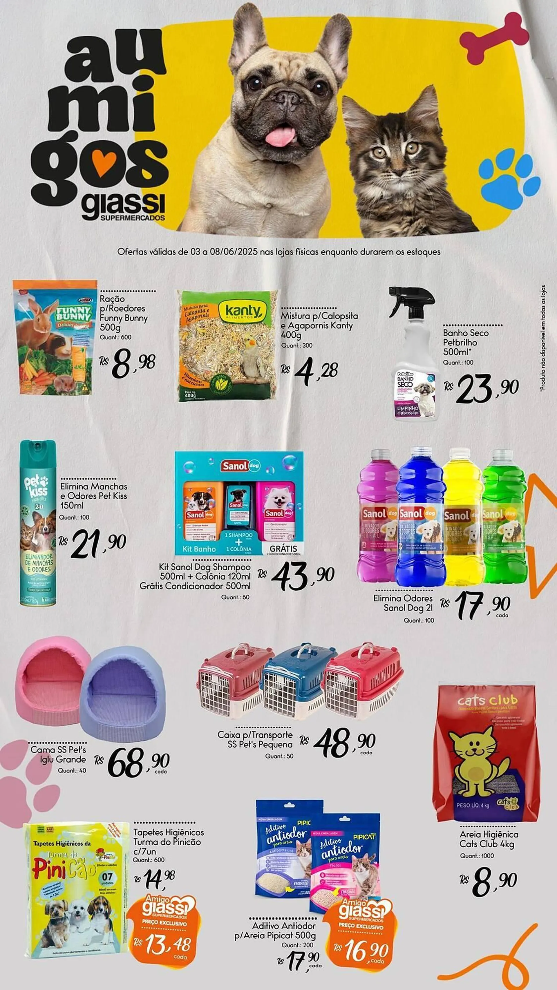 Encarte de Catálogo Giassi Supermercados 4 de junho até 8 de junho 2025 - Pagina 2