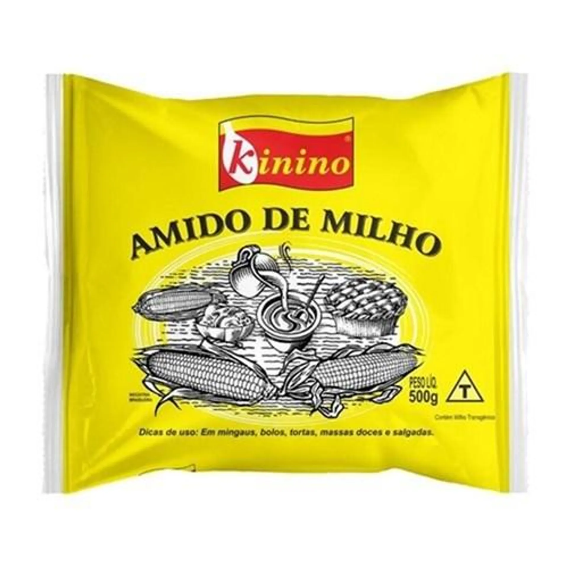 Amido de Milho Kinino Sachê 500g