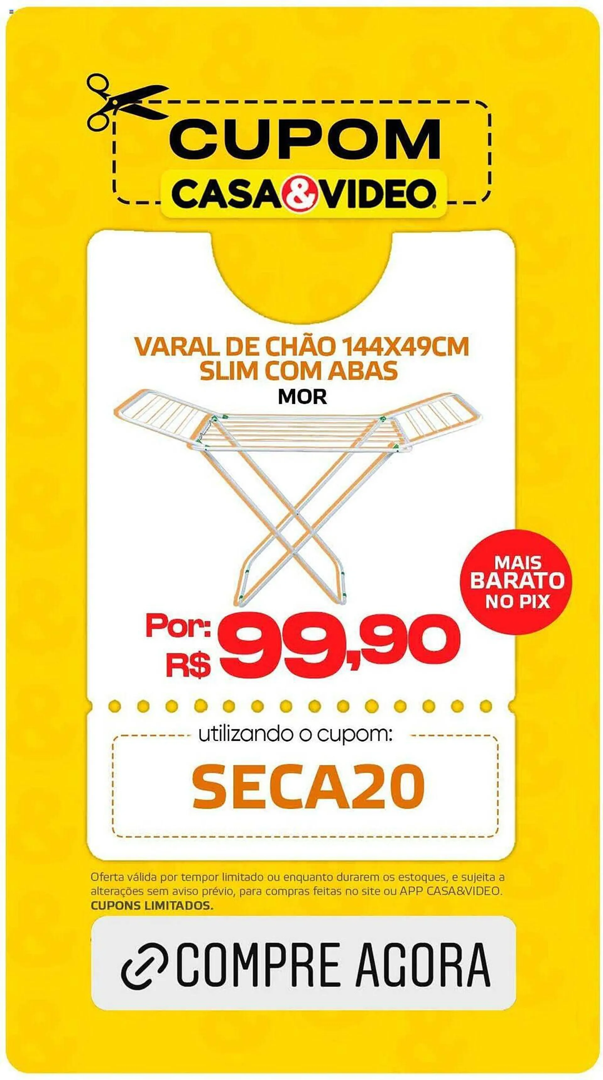 Encarte de Catálogo Casa e Vídeo 21 de março até 24 de março 2024 - Pagina 2