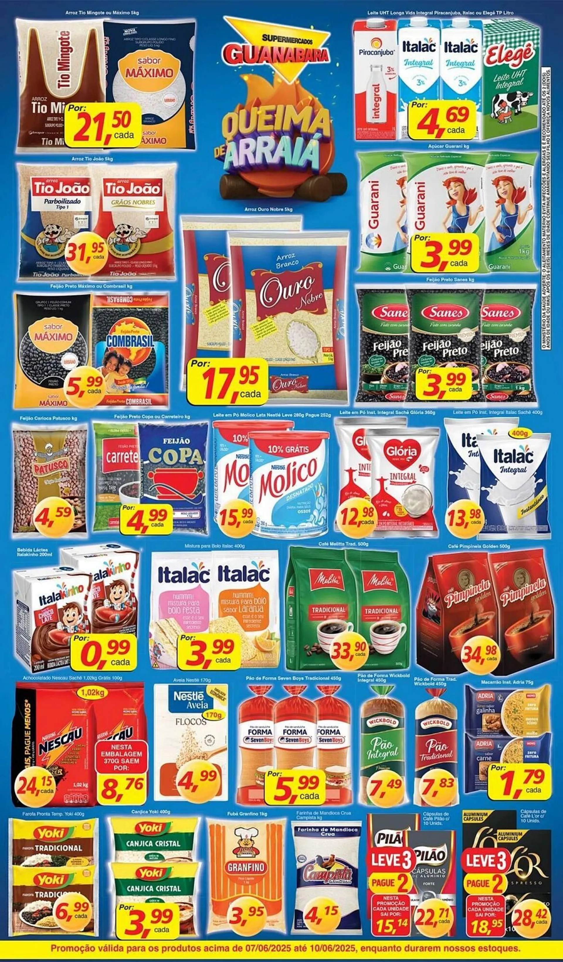 Encarte de Catálogo Supermercados Guanabara 7 de junho até 10 de junho 2025 - Pagina 2