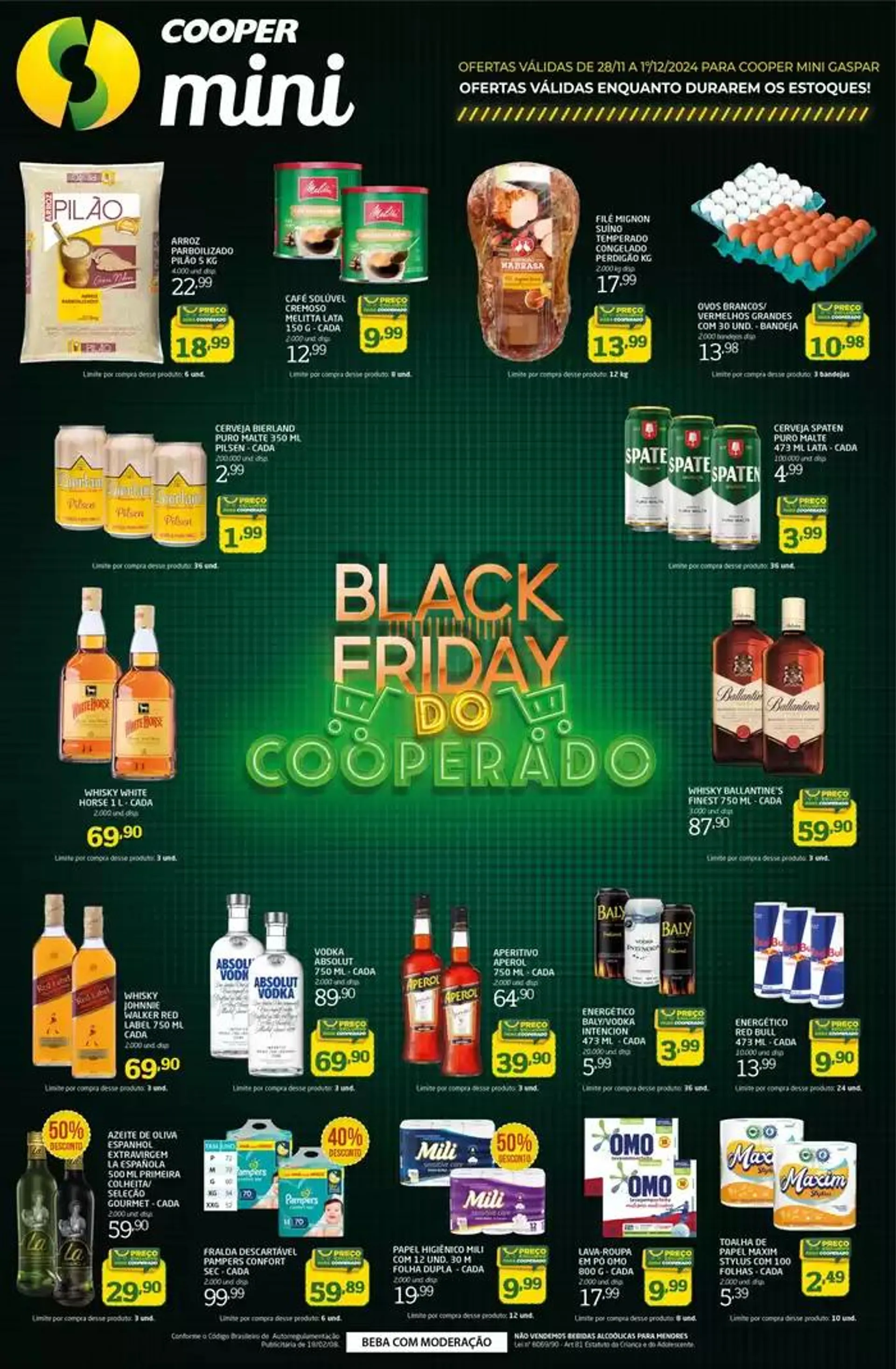 Encarte de Black Friday Mini 28 de novembro até 1 de dezembro 2024 - Pagina 1