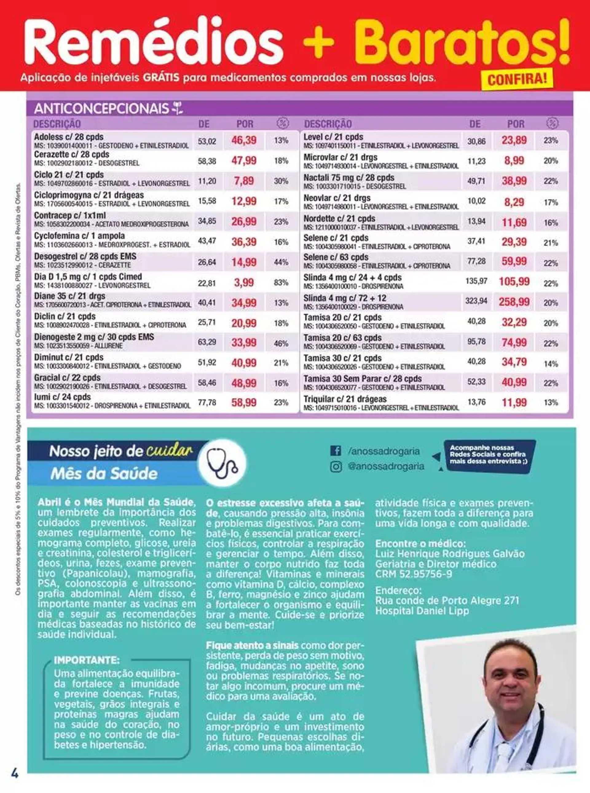 Encarte de Descontos e promoções 1 de abril até 15 de abril 2025 - Pagina 4