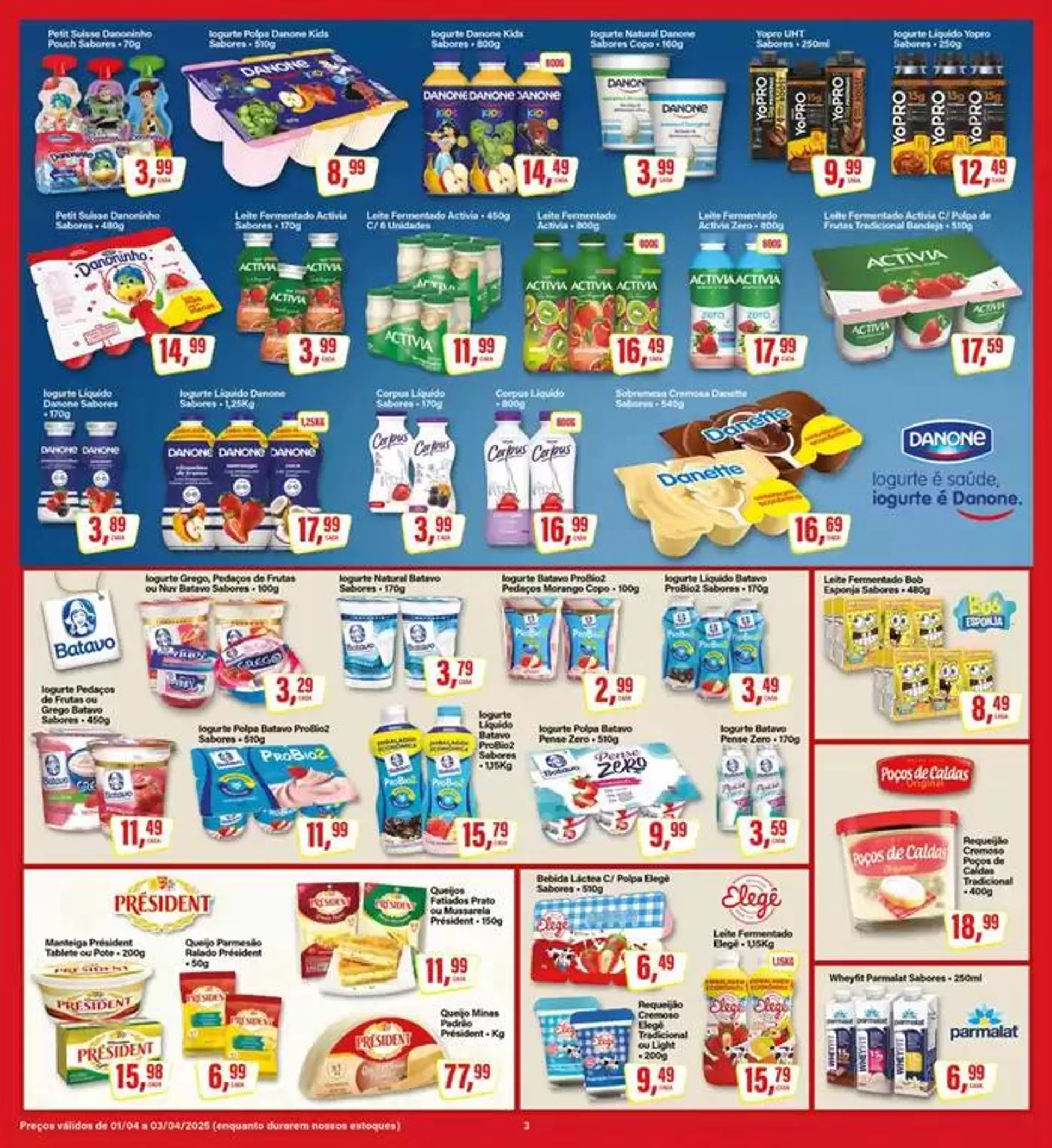Encarte de Ofertas especiais atraentes para todos 1 de abril até 3 de abril 2025 - Pagina 3
