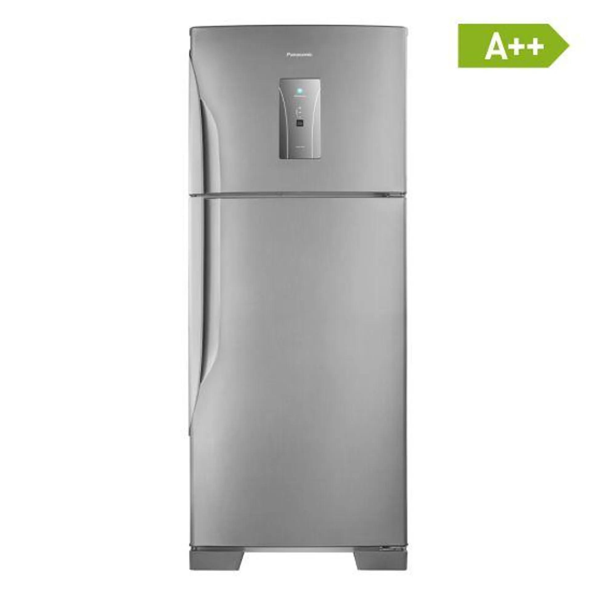 Geladeira Panasonic A++ NR-BT50 - Frost Free, Econavi, 435 Litros - Aço Escovado